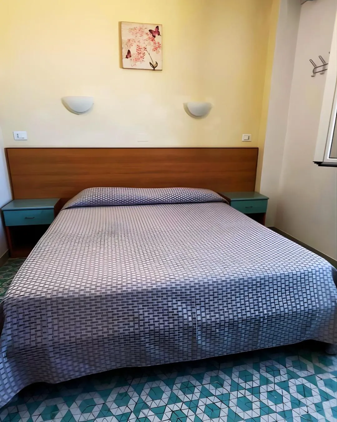 Bed in Hotel Valente