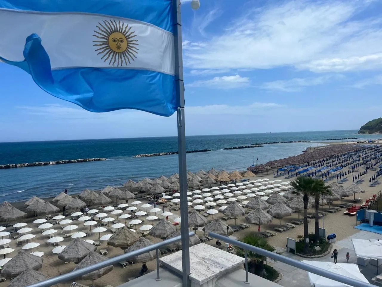 Balcony/Terrace in Hotel Valente