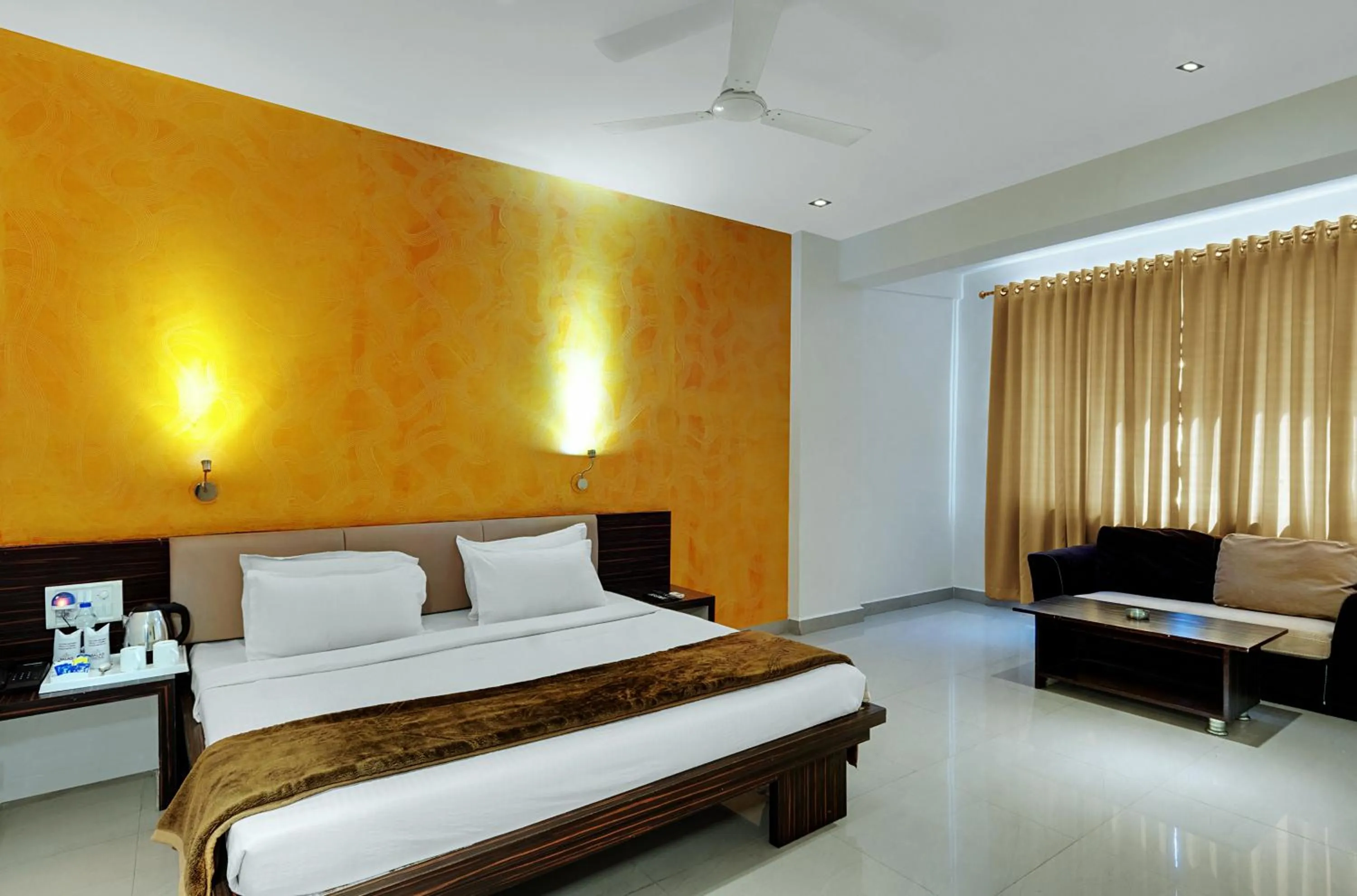 Photo of the whole room, Bed in Hotel Balaji Central