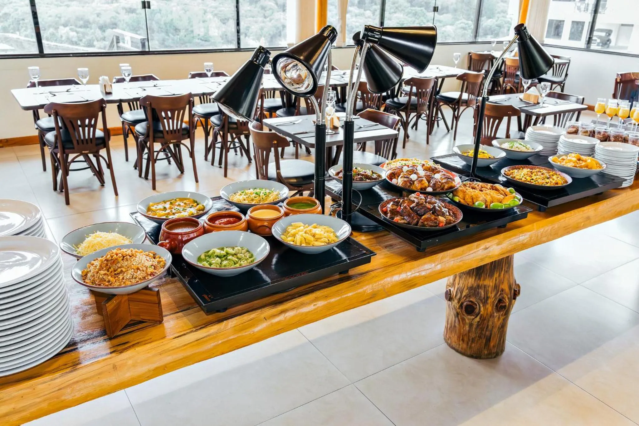 Restaurant/places to eat in Hotel Boutique Vinícola Araucária by Slaviero Hotéis