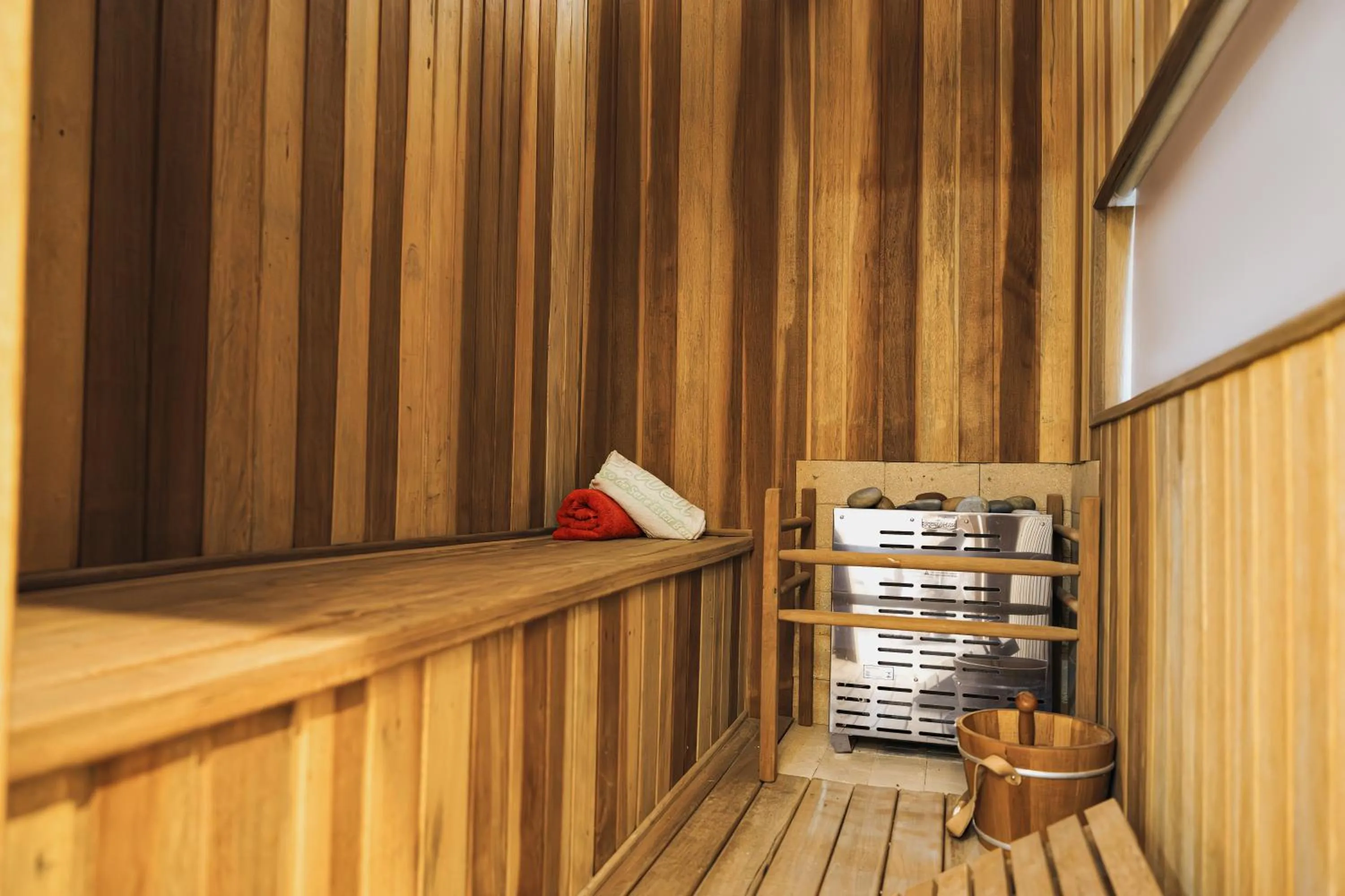 Sauna in Hotel Boutique Vinícola Araucária by Slaviero Hotéis