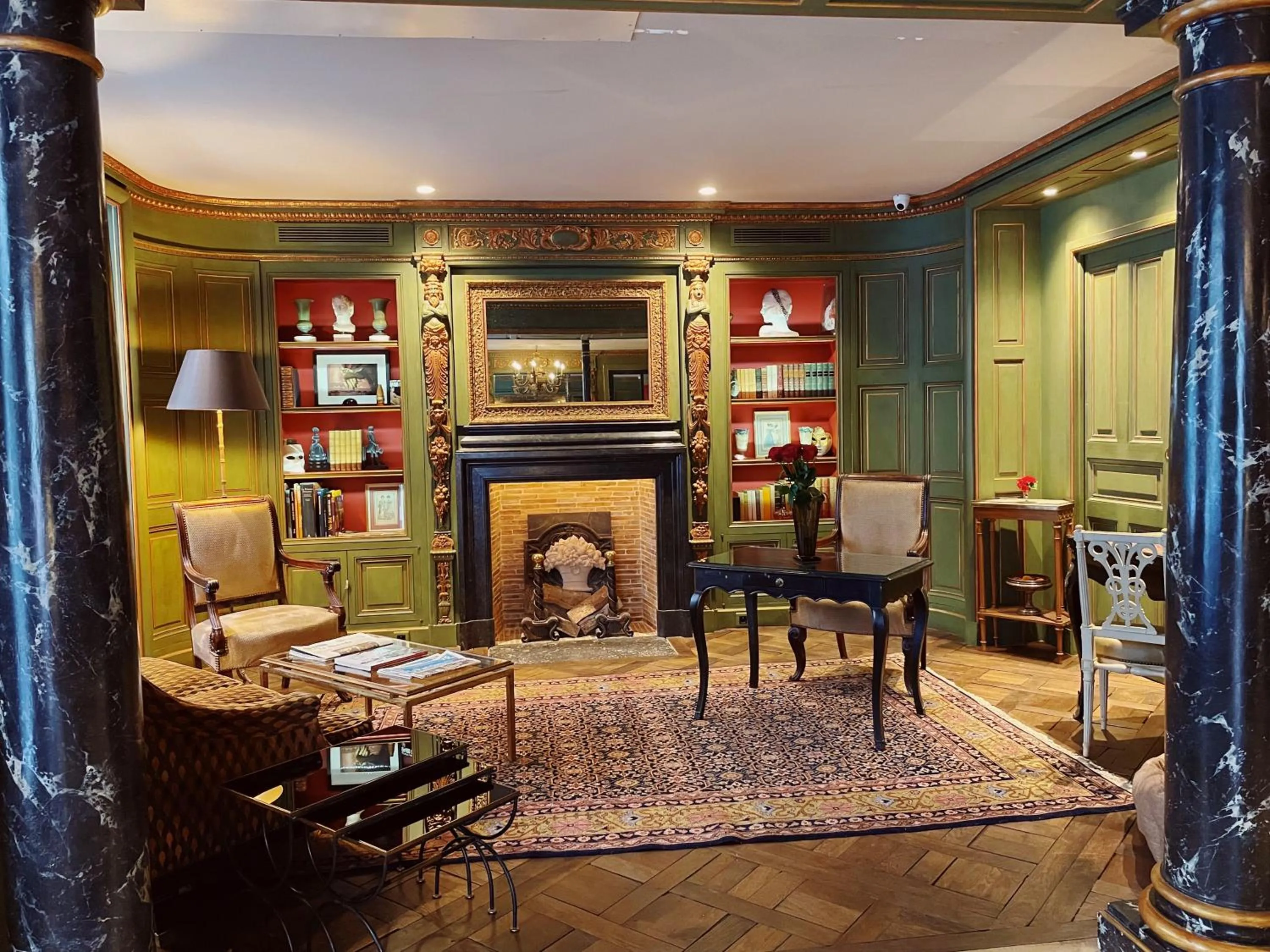 Living room in Hôtel du Vieux Marais