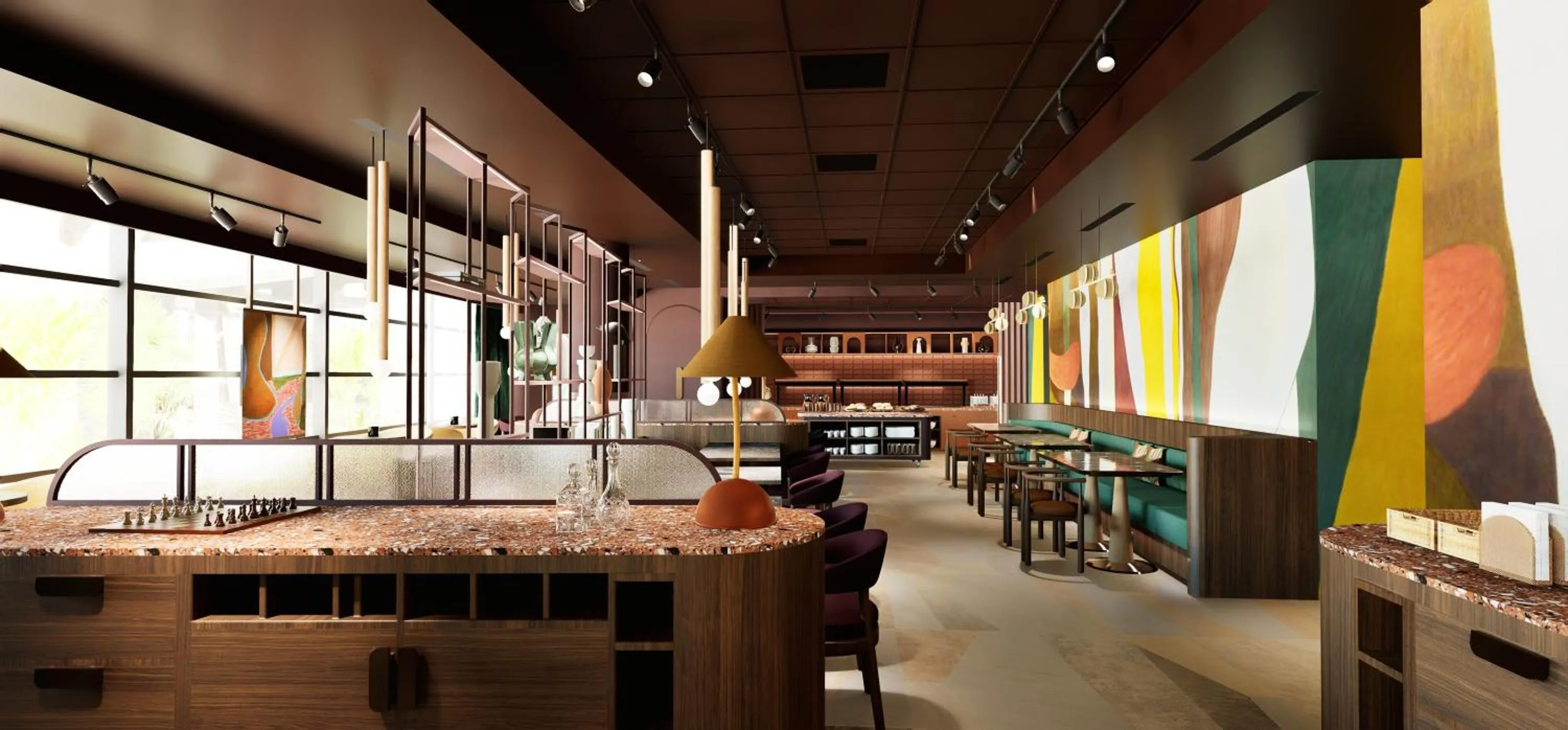 Restaurant/places to eat in Mercure Hotel Den Haag Central