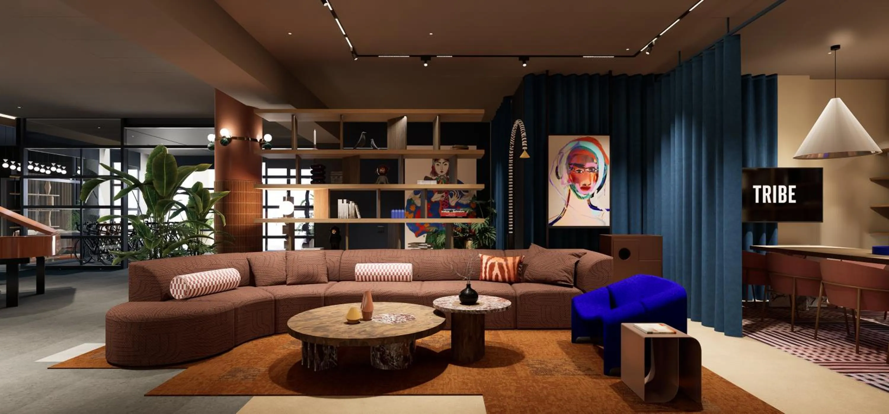 Lobby or reception in Mercure Hotel Den Haag Central