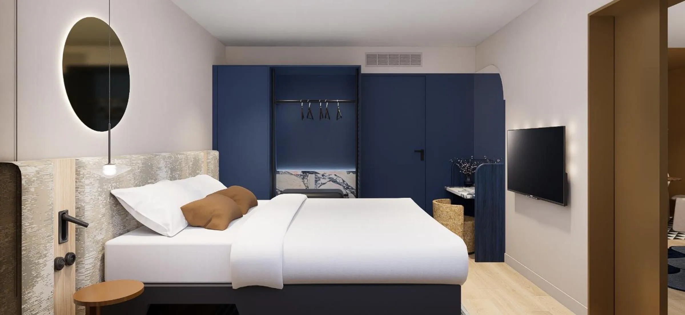 Bed in Mercure Hotel Den Haag Central