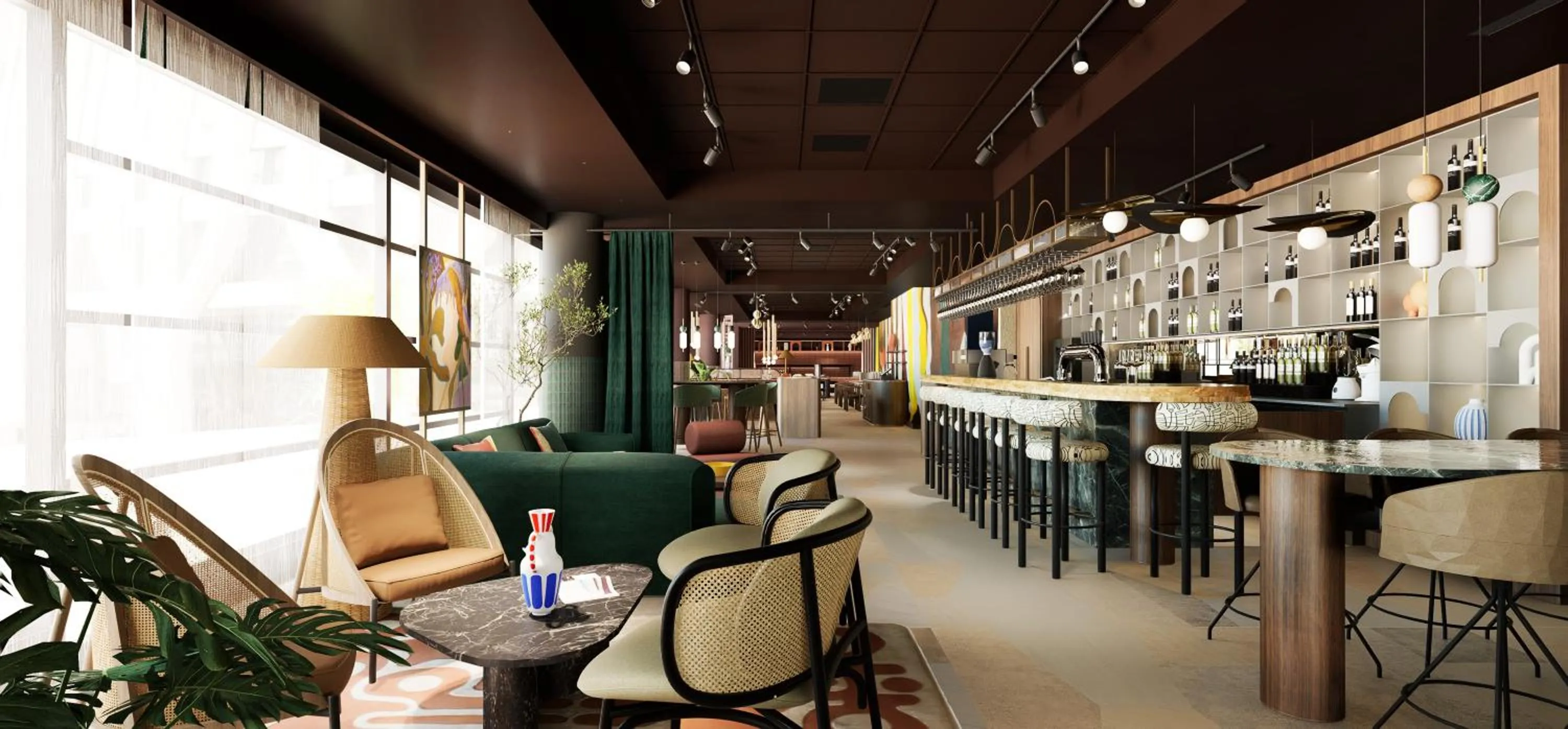 Restaurant/places to eat in Mercure Hotel Den Haag Central