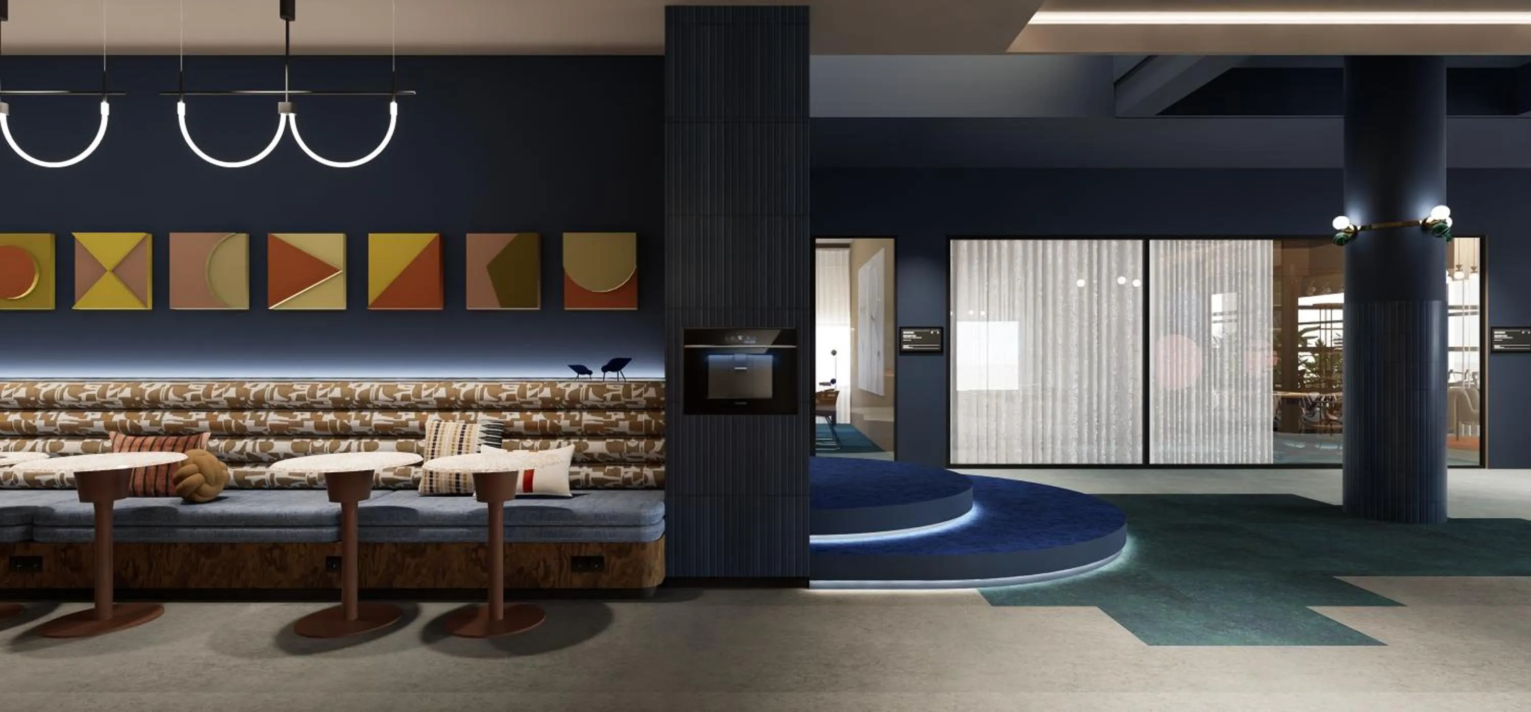 Lobby or reception in Mercure Hotel Den Haag Central