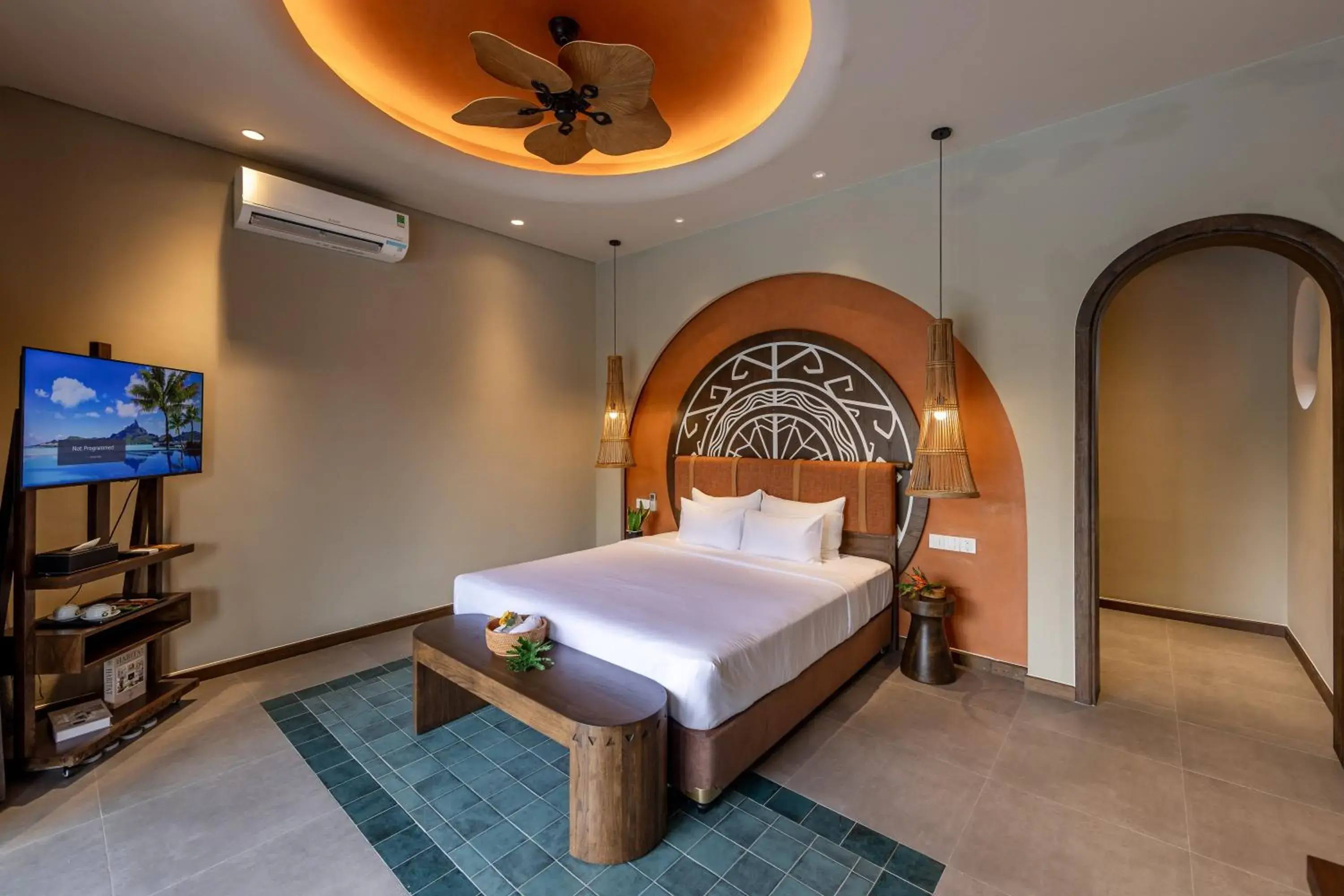 Double Room with Pool View in Emerald Garden Retreat Double Room with Pool View in Emerald Garden Retreat