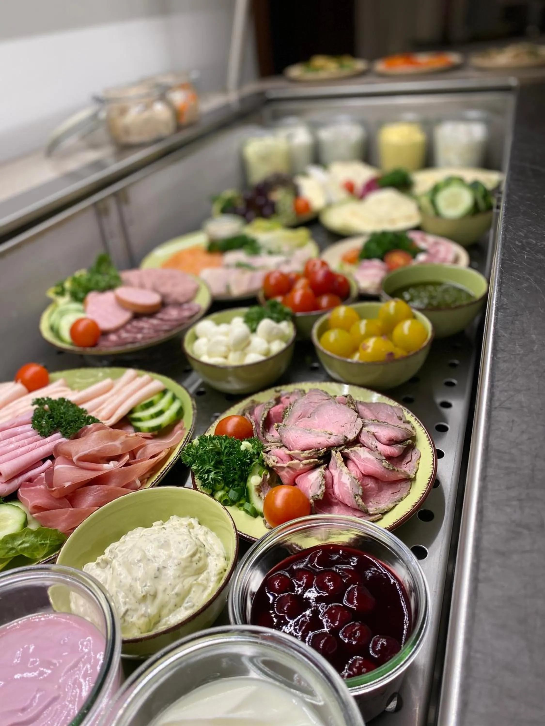 Buffet breakfast in Landhotel Vessens Hoff