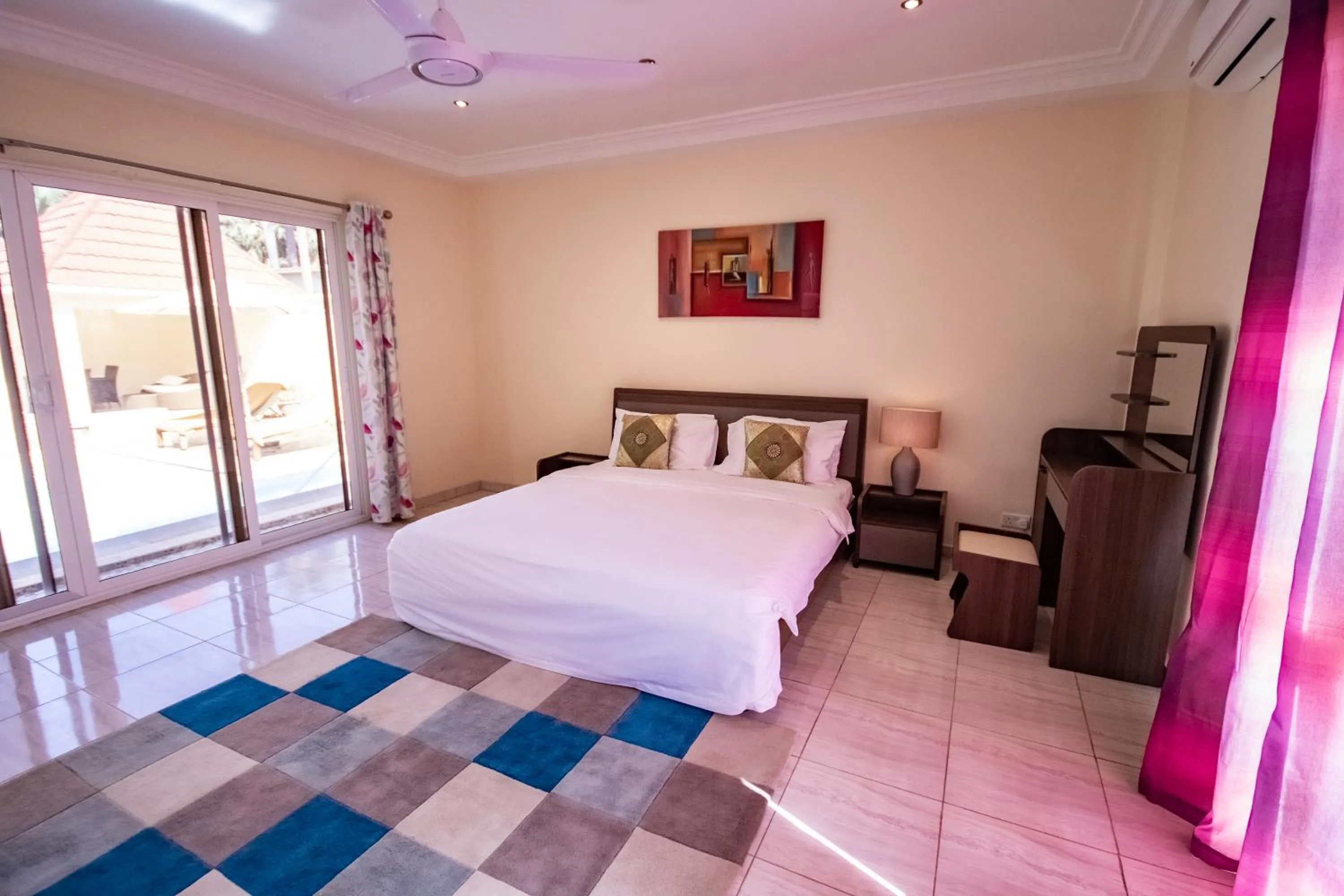 Bed in Kololi Beach Resort