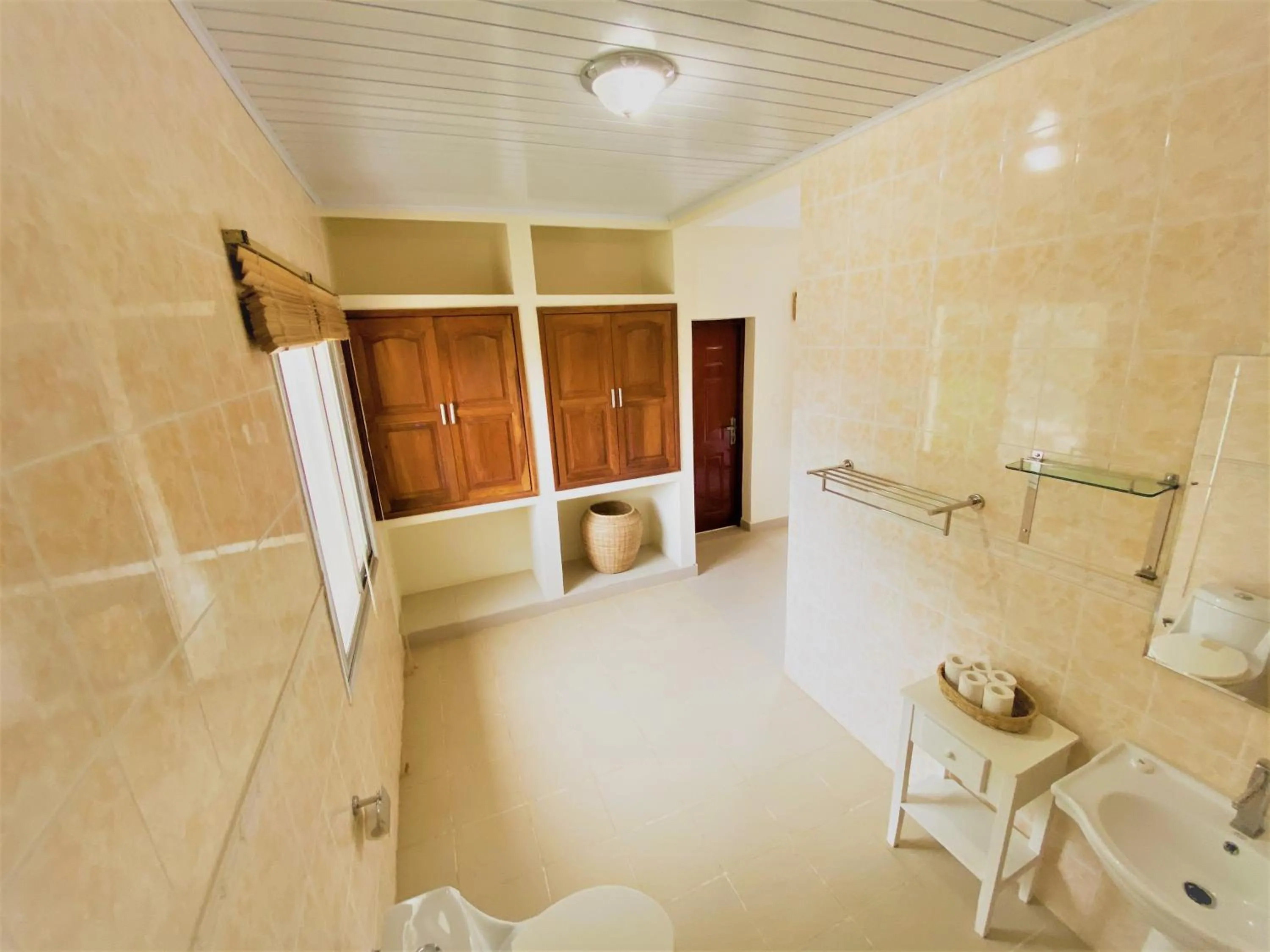 Shower in Kololi Beach Resort