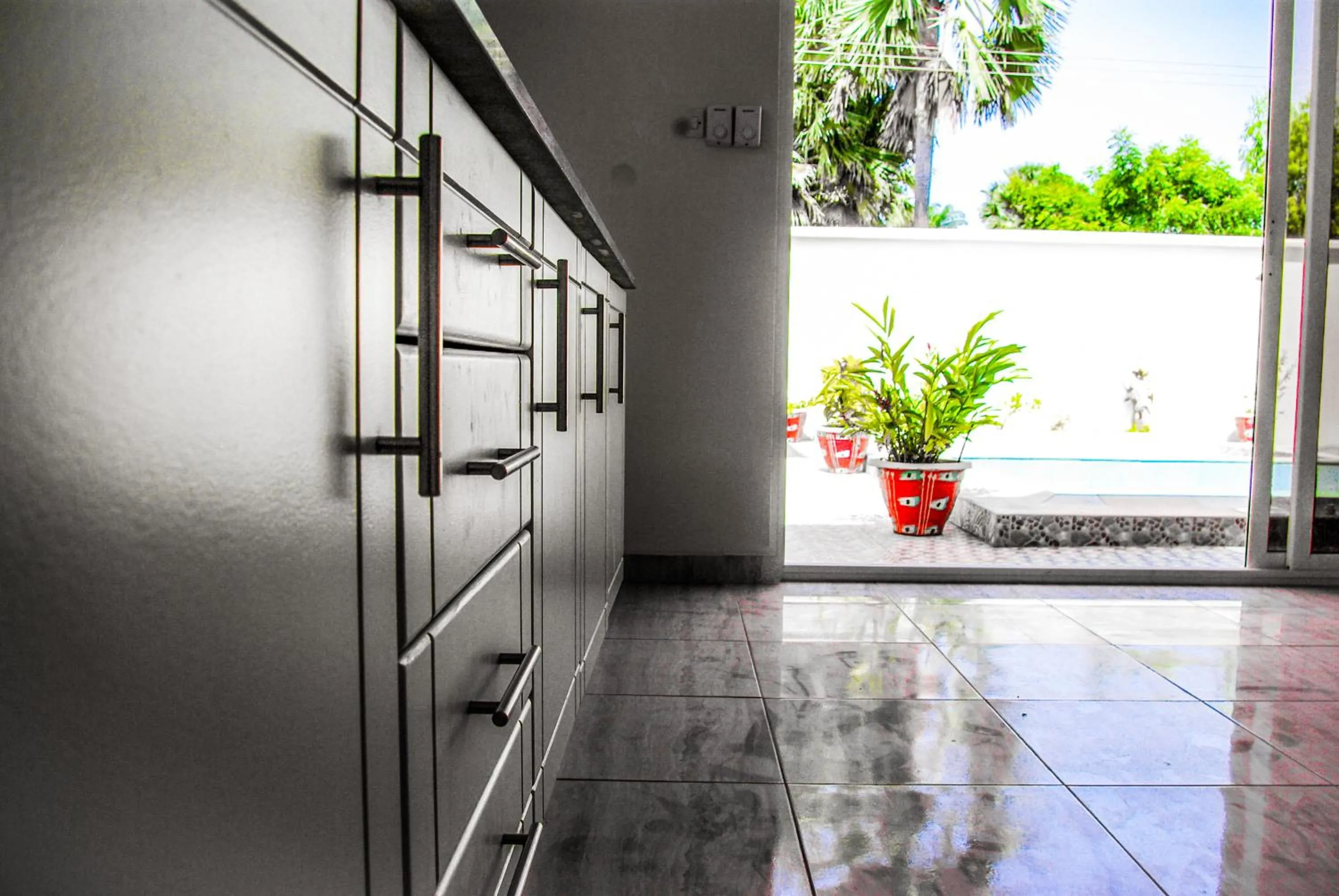 Kitchen or kitchenette in Kololi Beach Resort