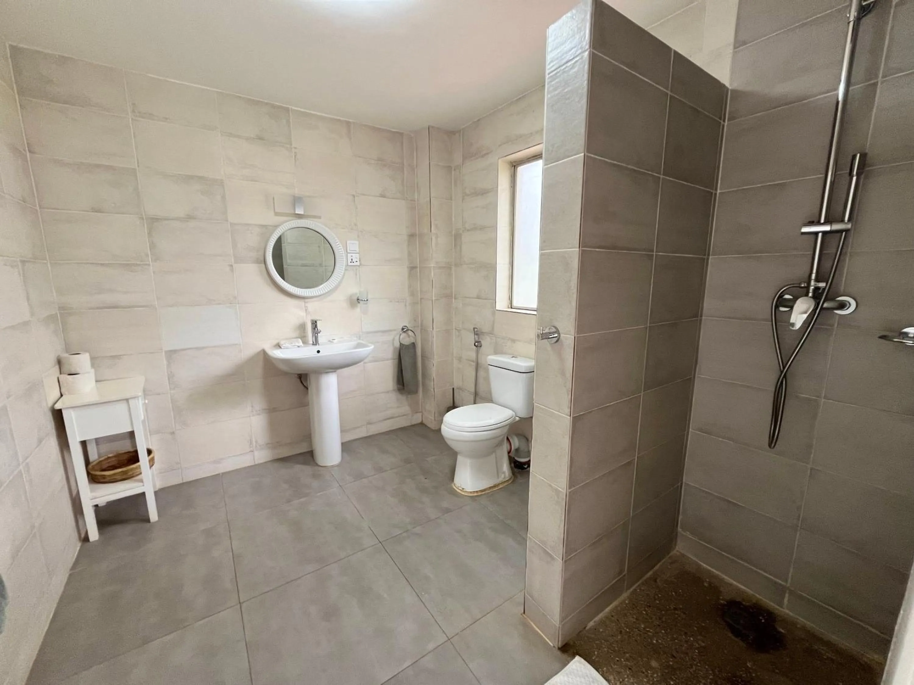 Shower in Kololi Beach Resort