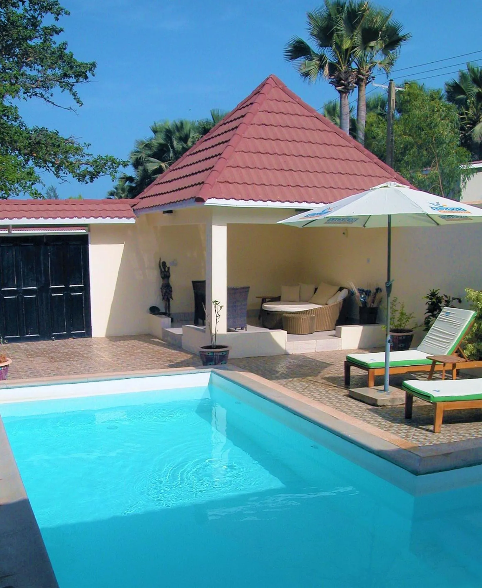 Patio in Kololi Beach Resort