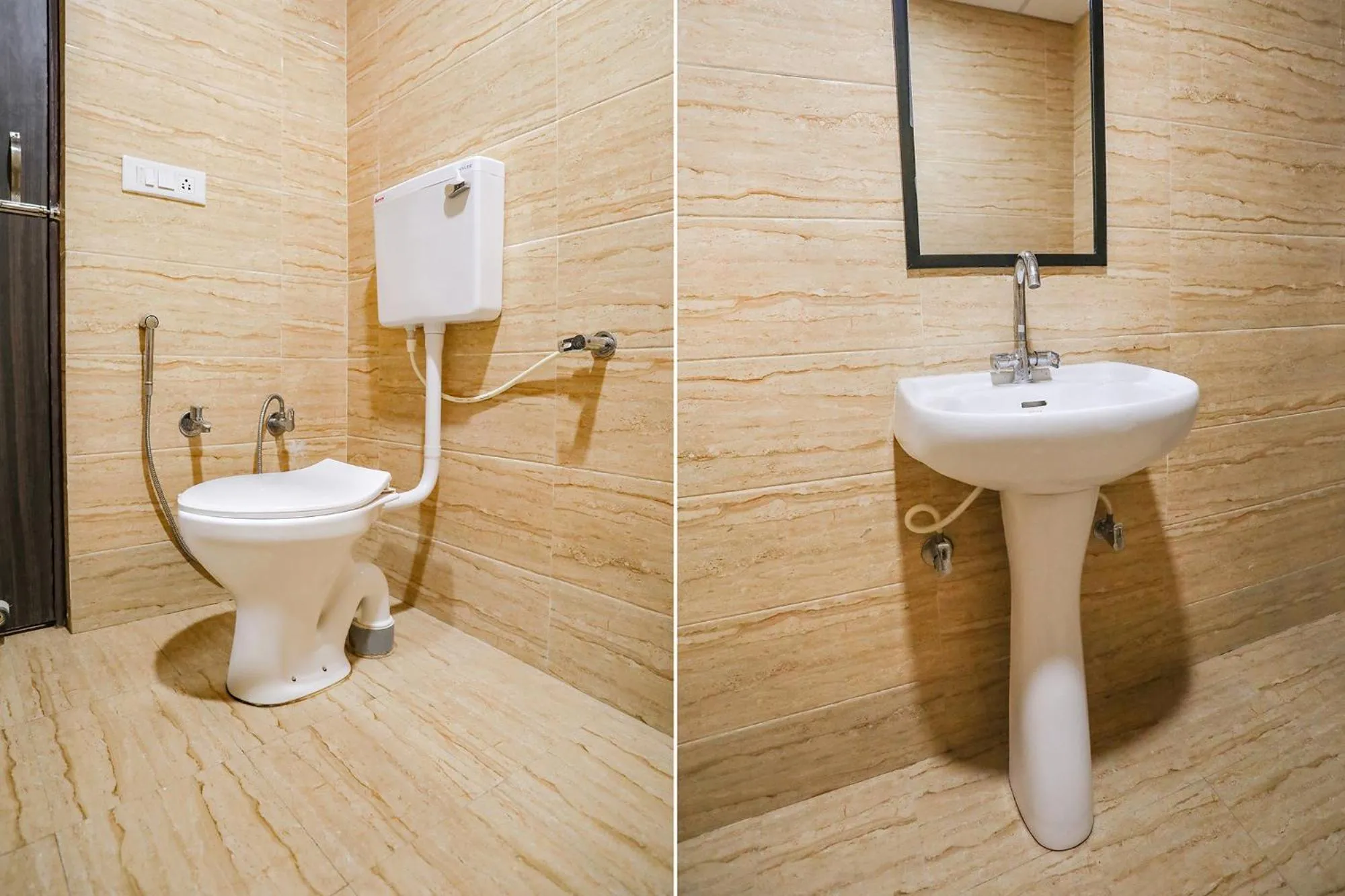 Bathroom in FabExpress Trijal Inn