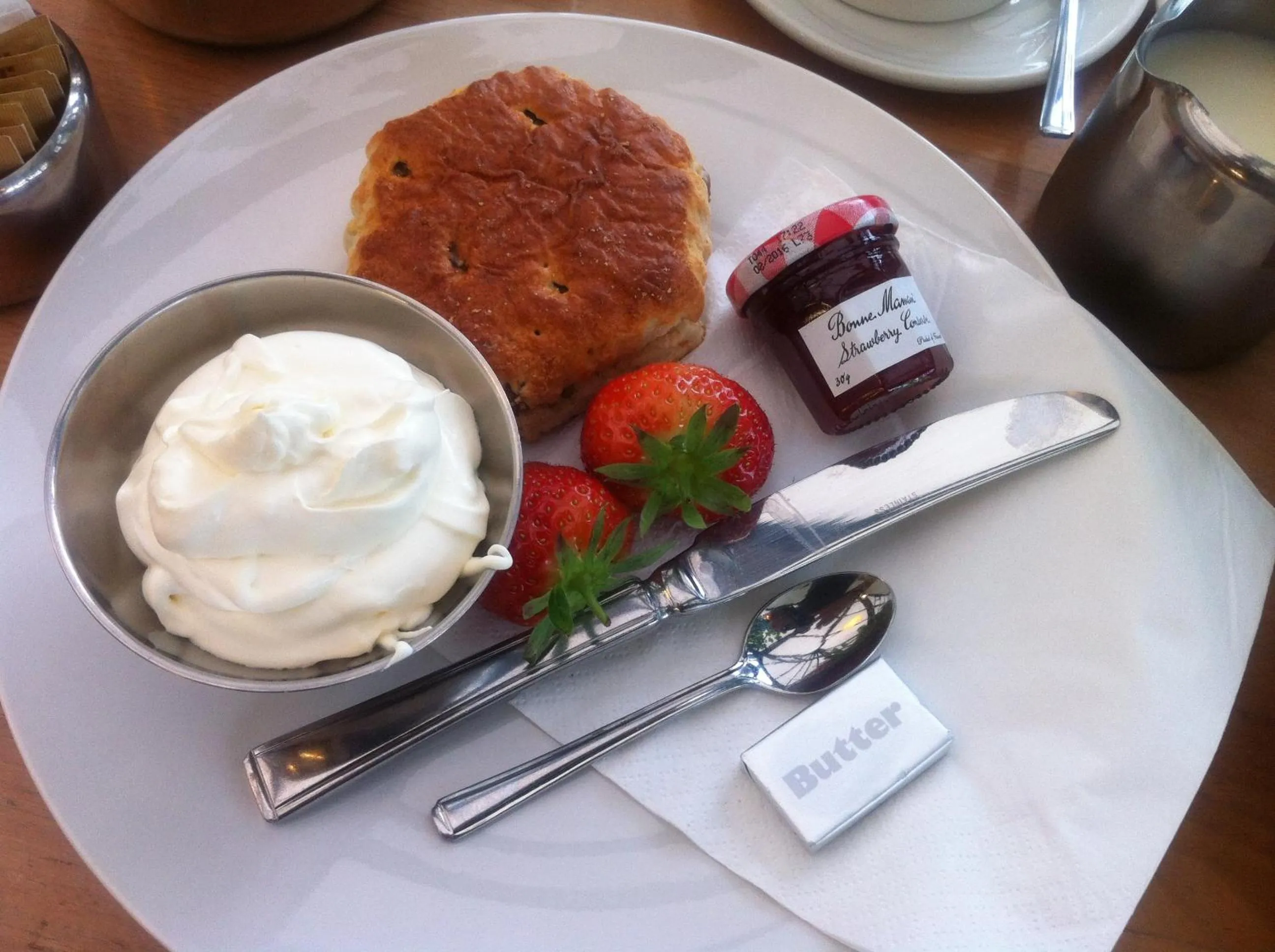 Food close-up in Bridge Hotel Brandon