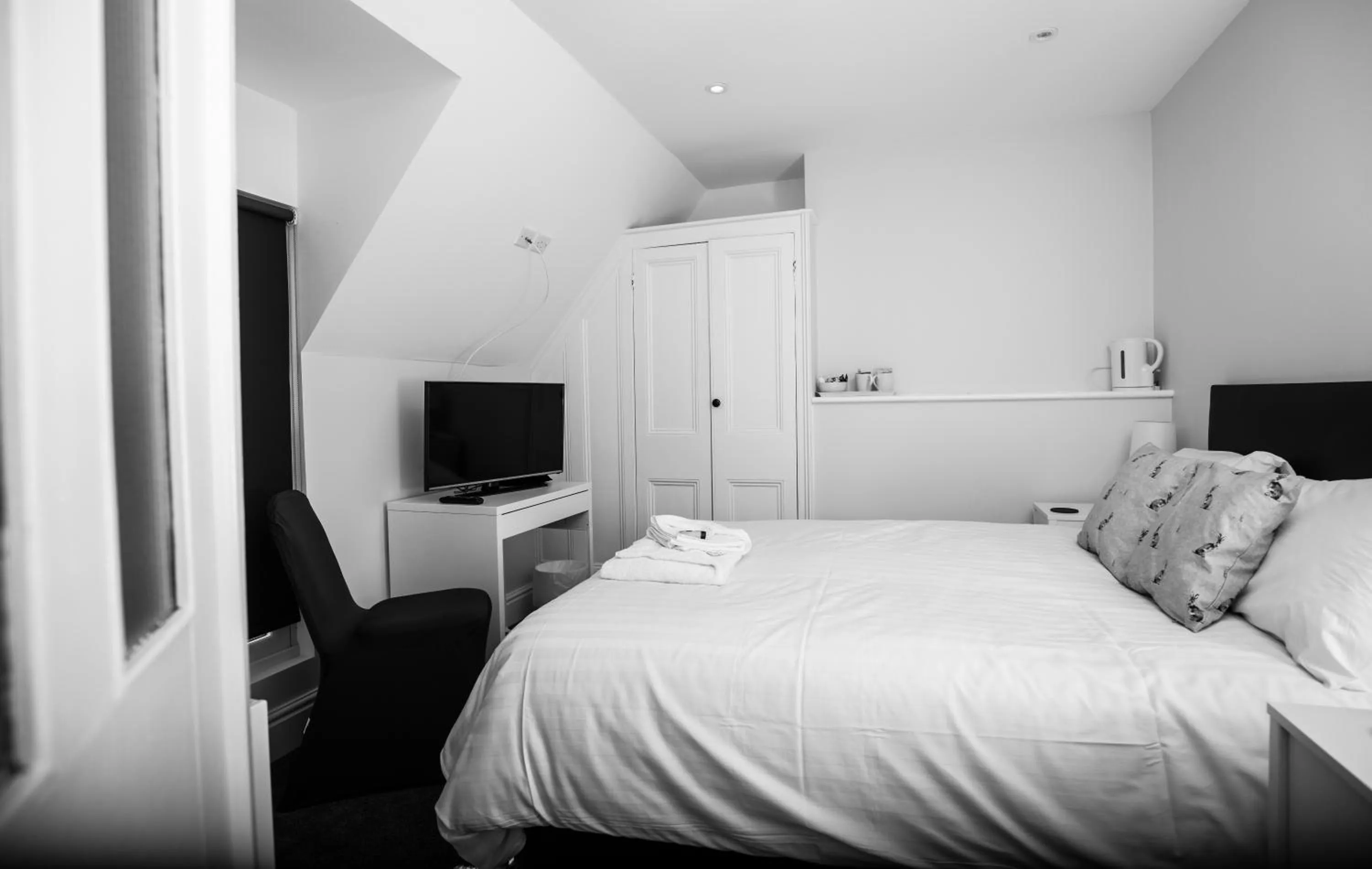 Bed in Bridge Hotel Brandon