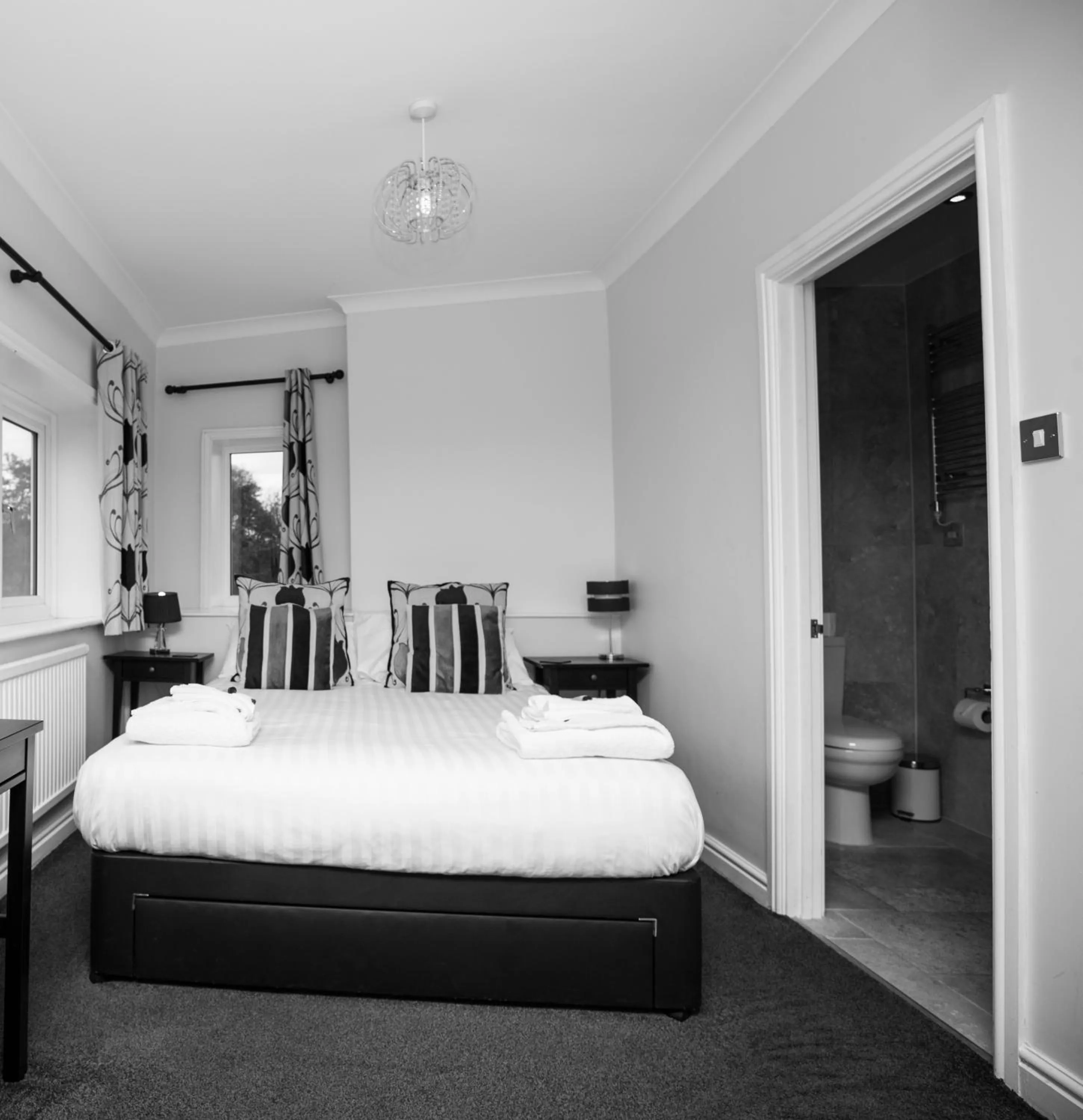 Bed in Bridge Hotel Brandon