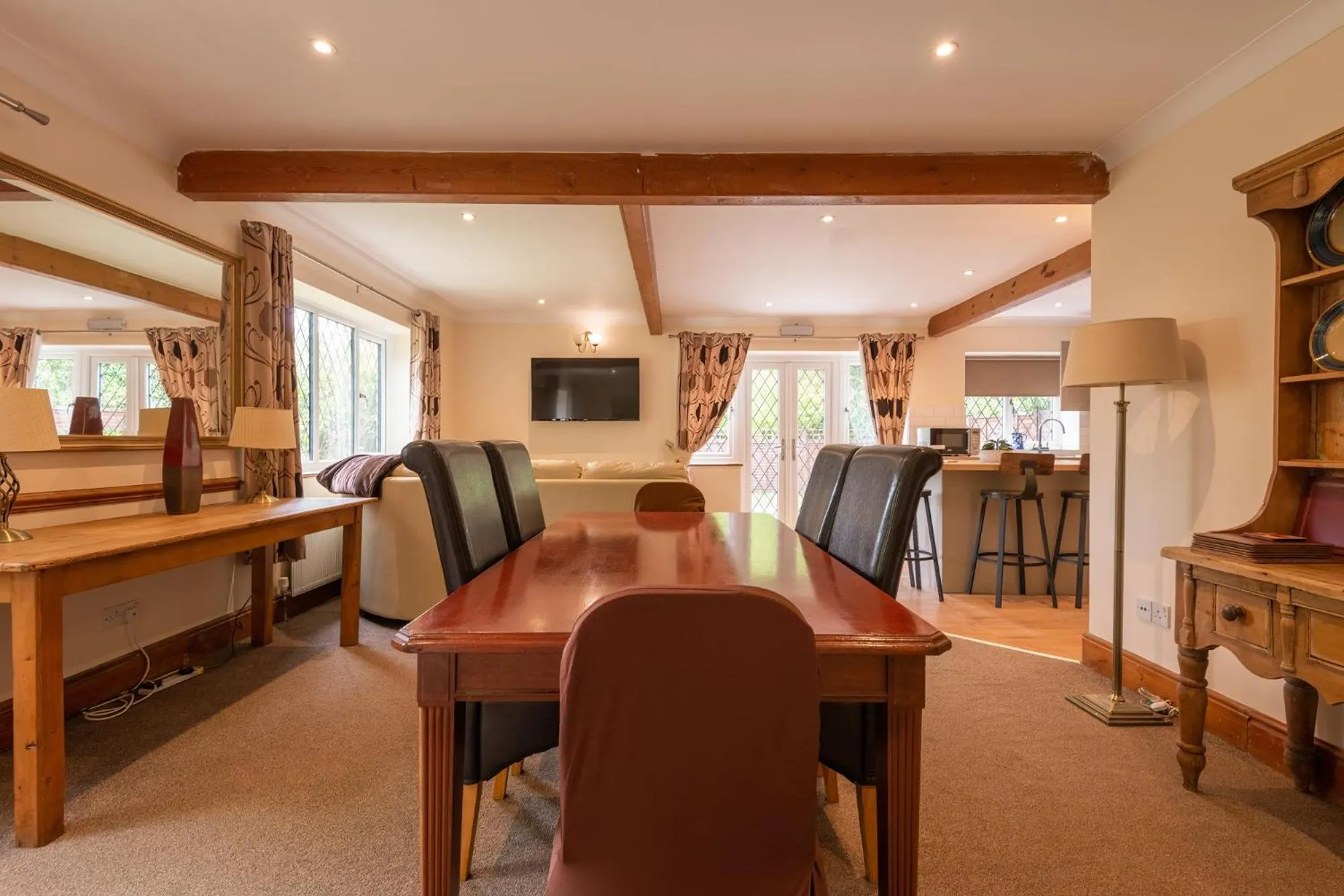 Dining area in Bridge Hotel Brandon