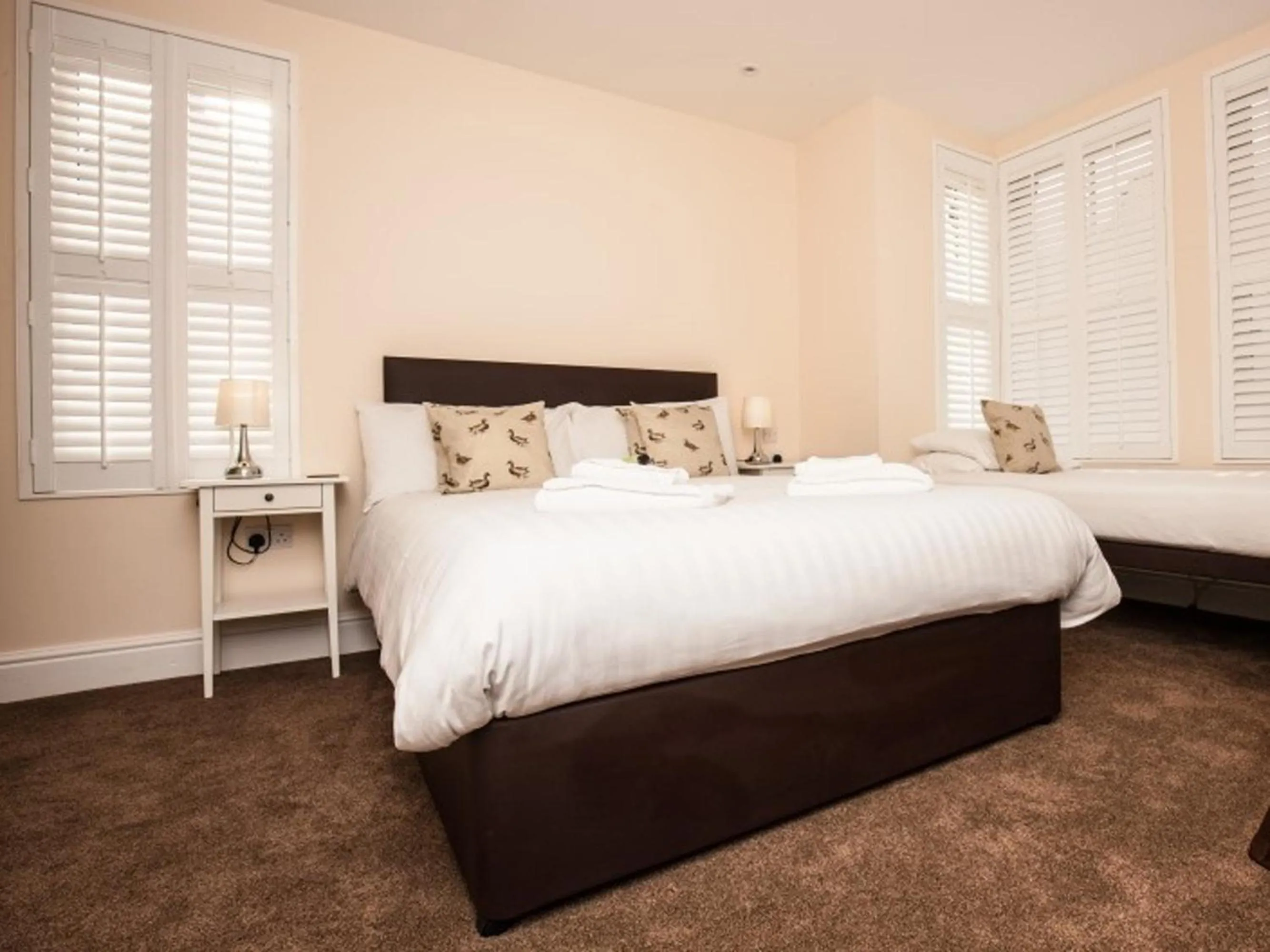 Bed in Bridge Hotel Brandon