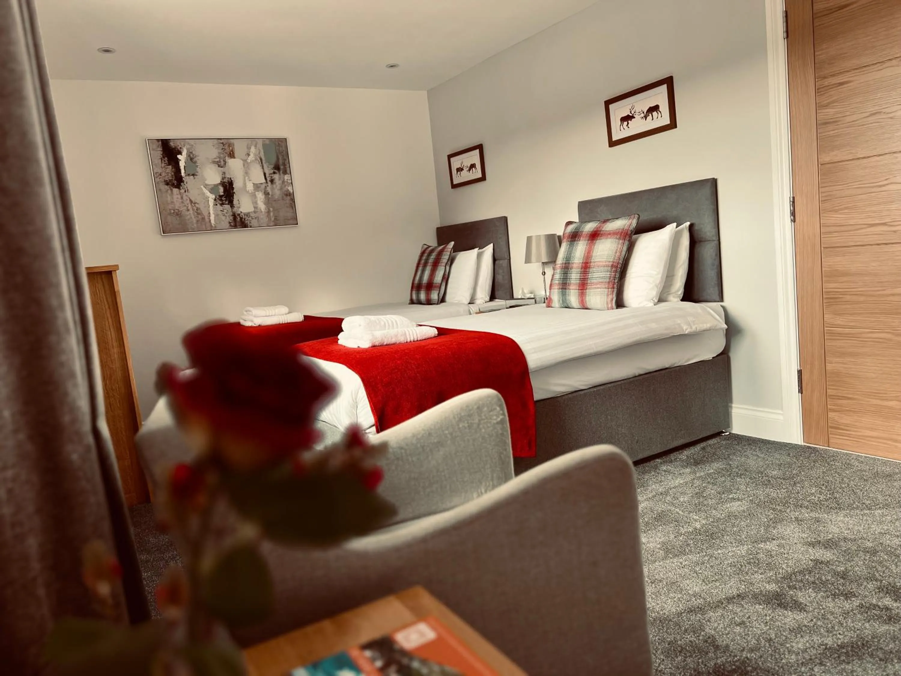 Bedroom, Bed in Bettyhill Hotel