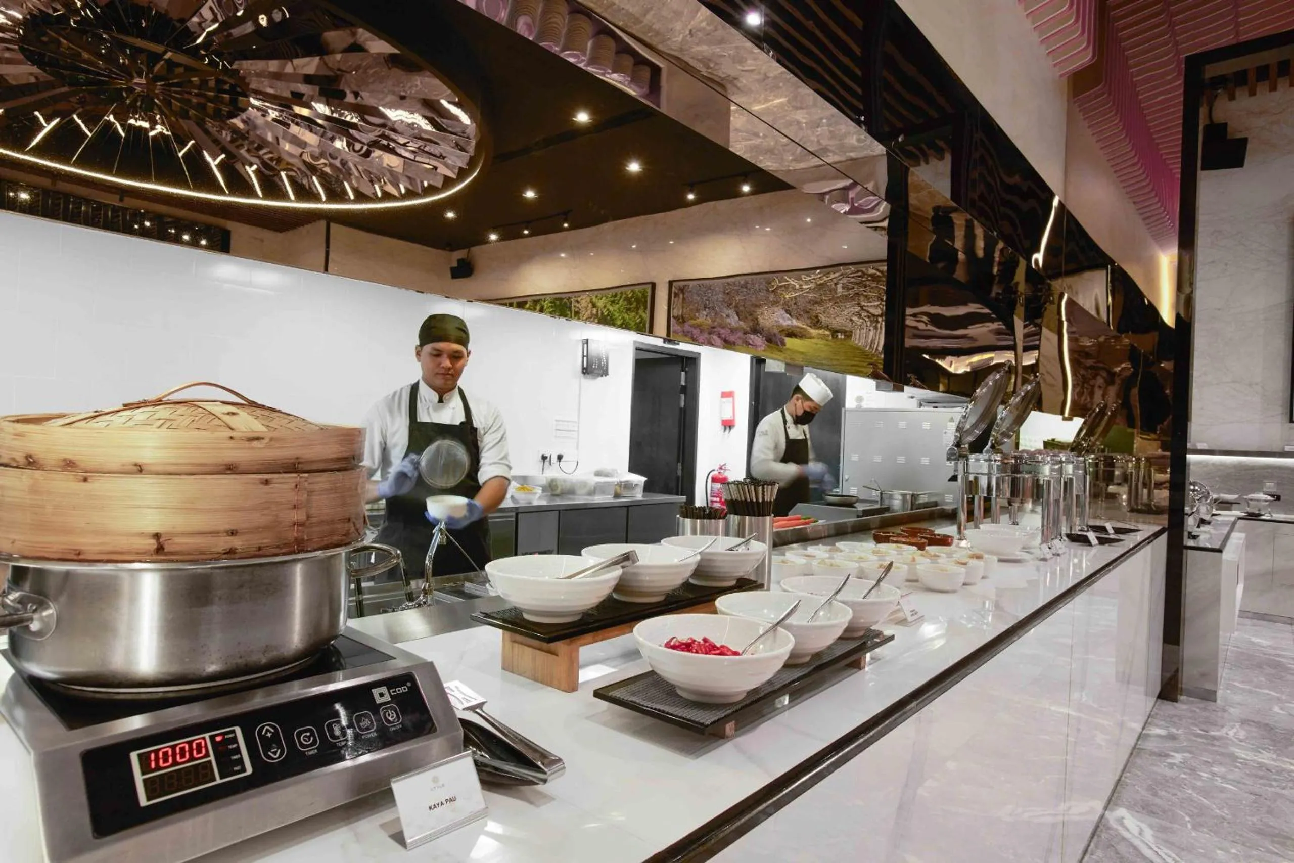 Breakfast in Sidemen Suites at Platinum KLCC