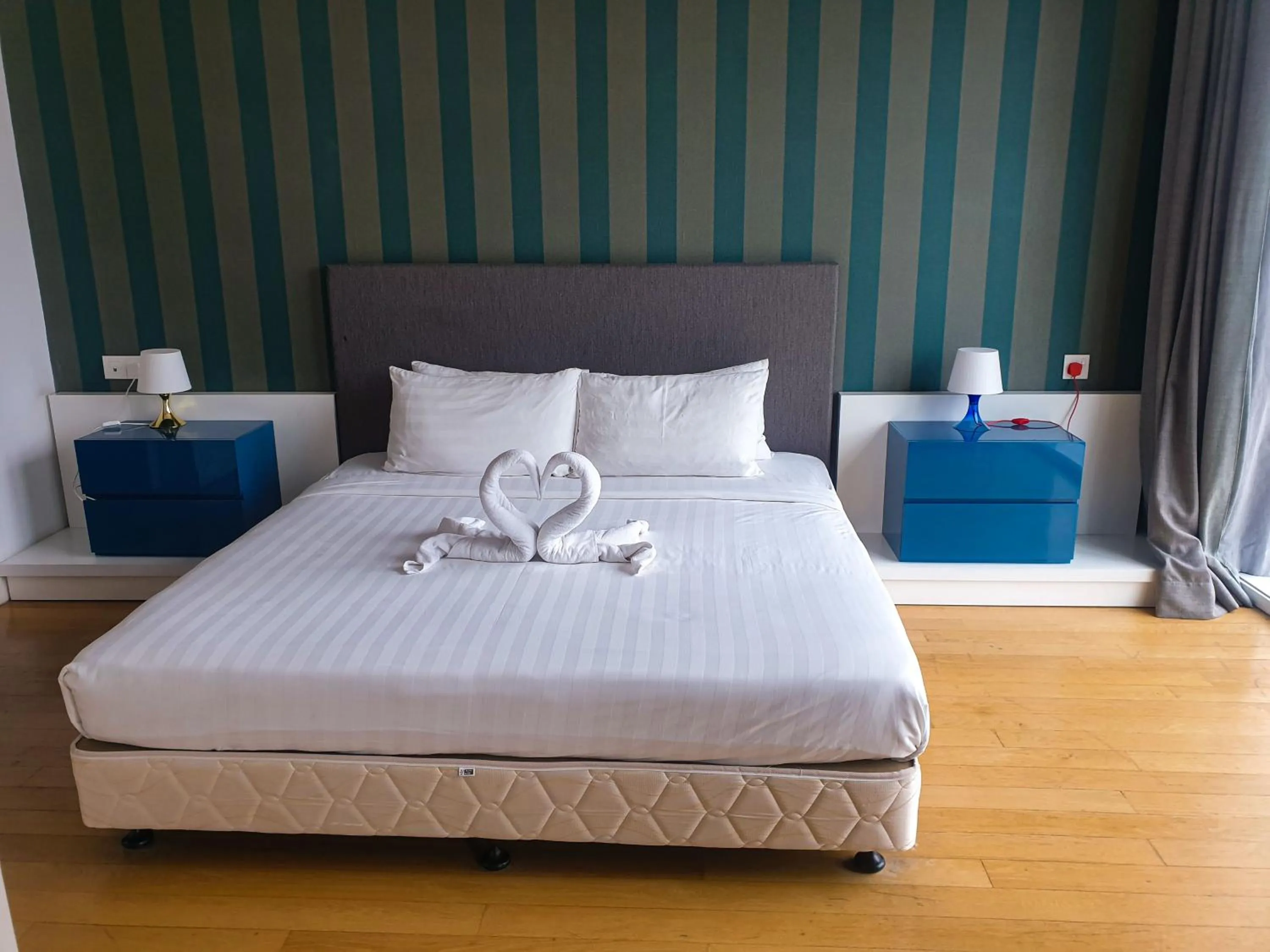 Bed in Sidemen Suites at Platinum KLCC