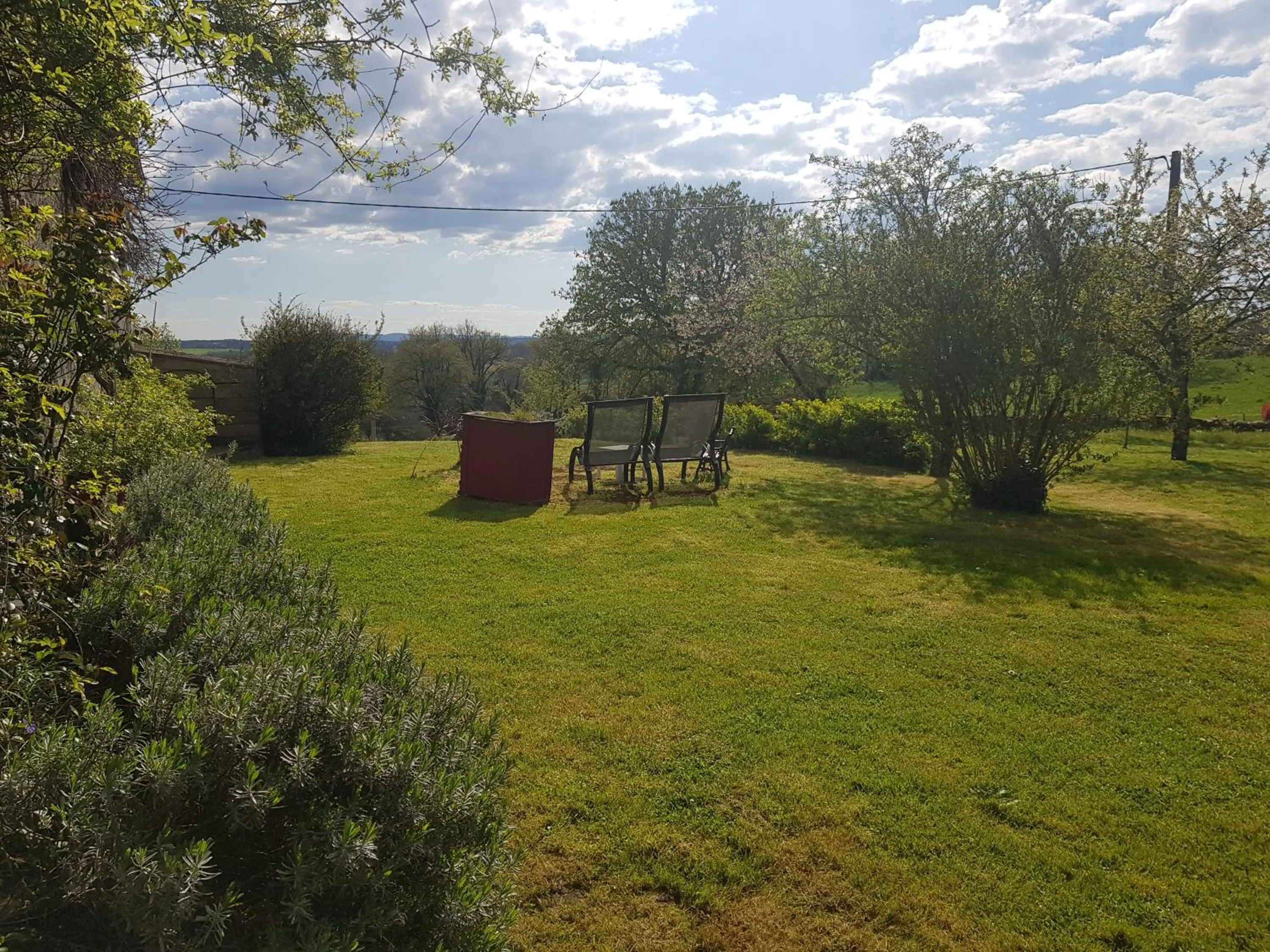 Garden in Les forges de Planechaud