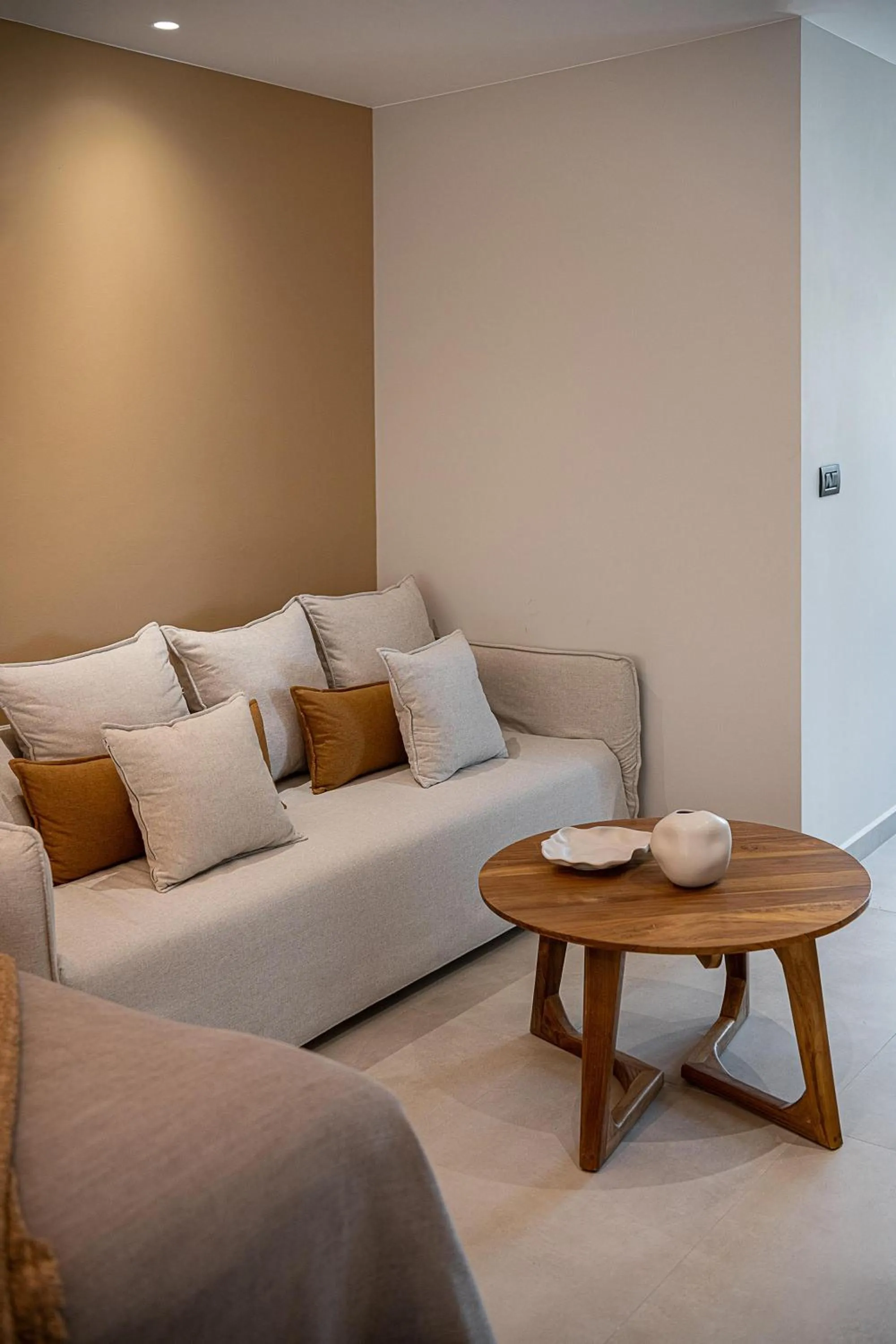 Living room in Theta Boutique Hotel