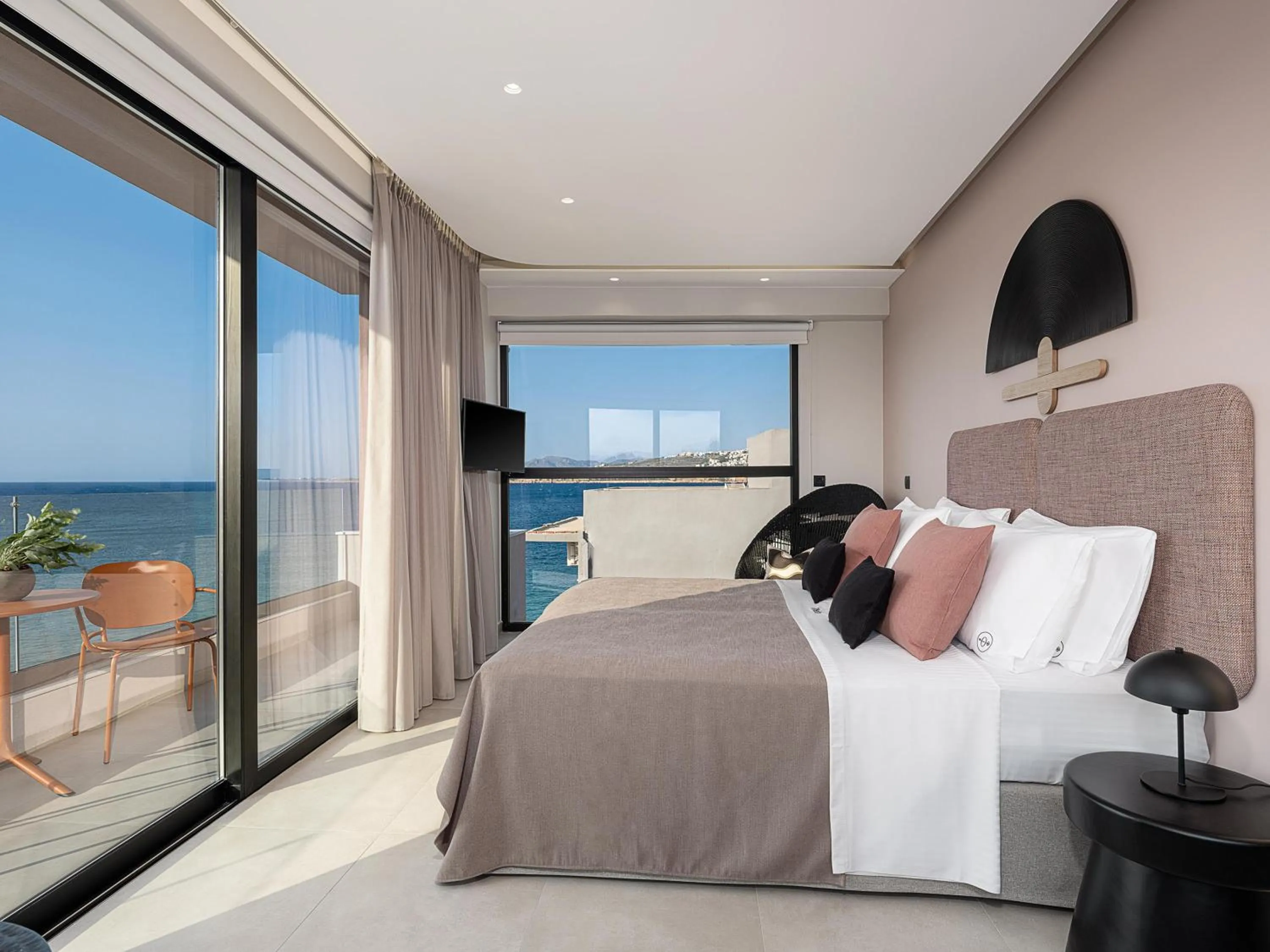 Bed in Theta Boutique Hotel