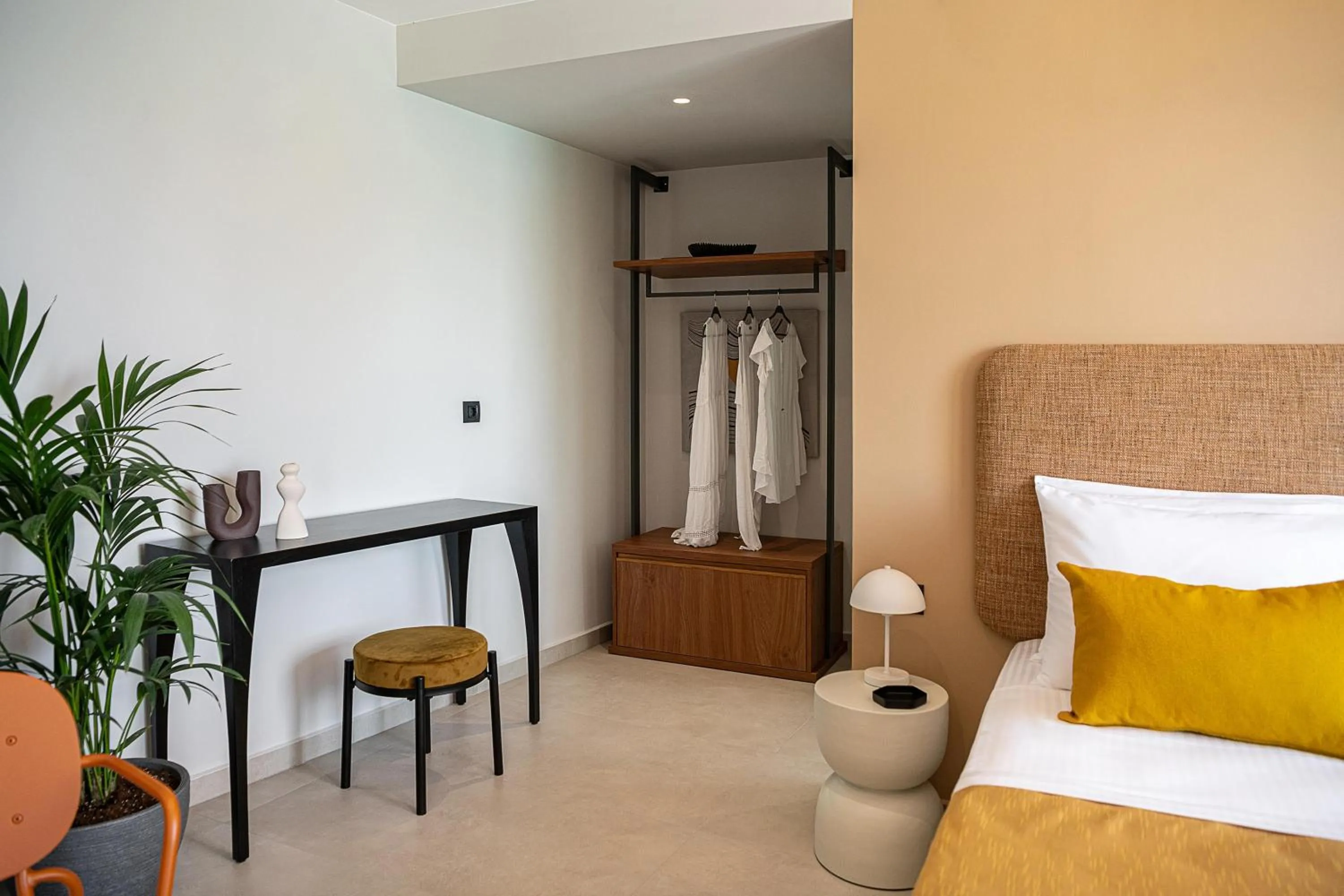 Bed in Theta Boutique Hotel