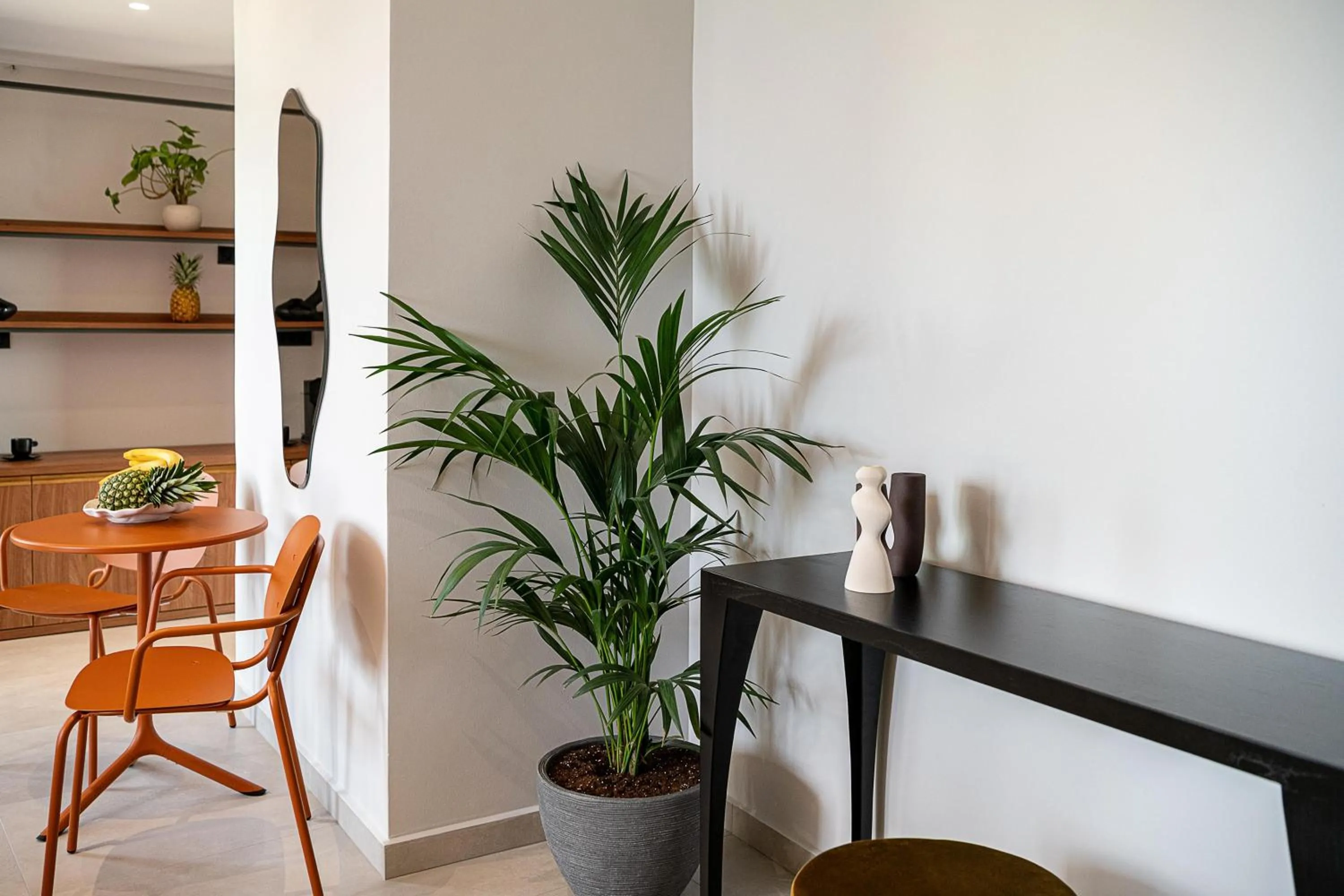 Living room in Theta Boutique Hotel