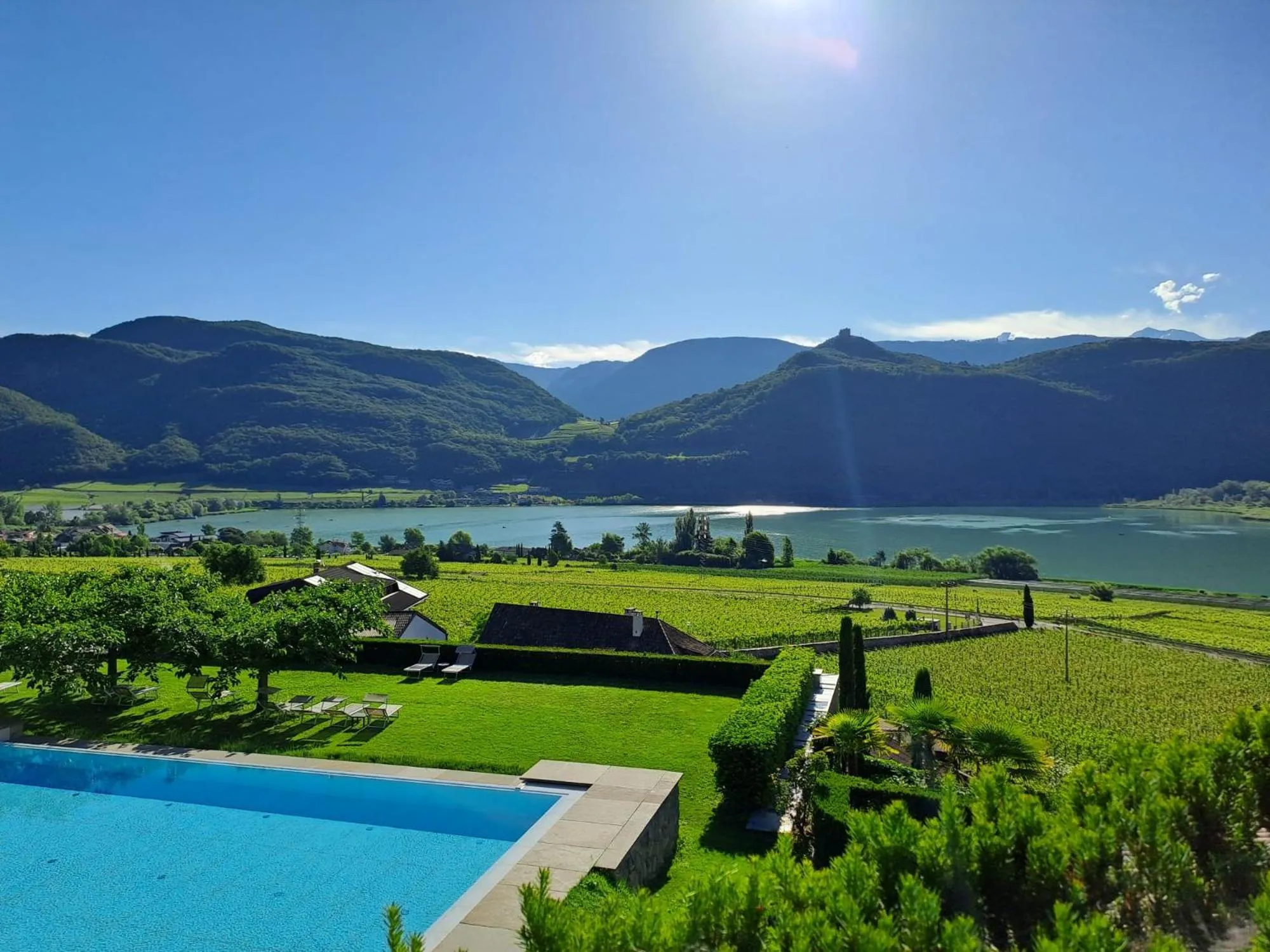 Lake view in Pension Hasslhof