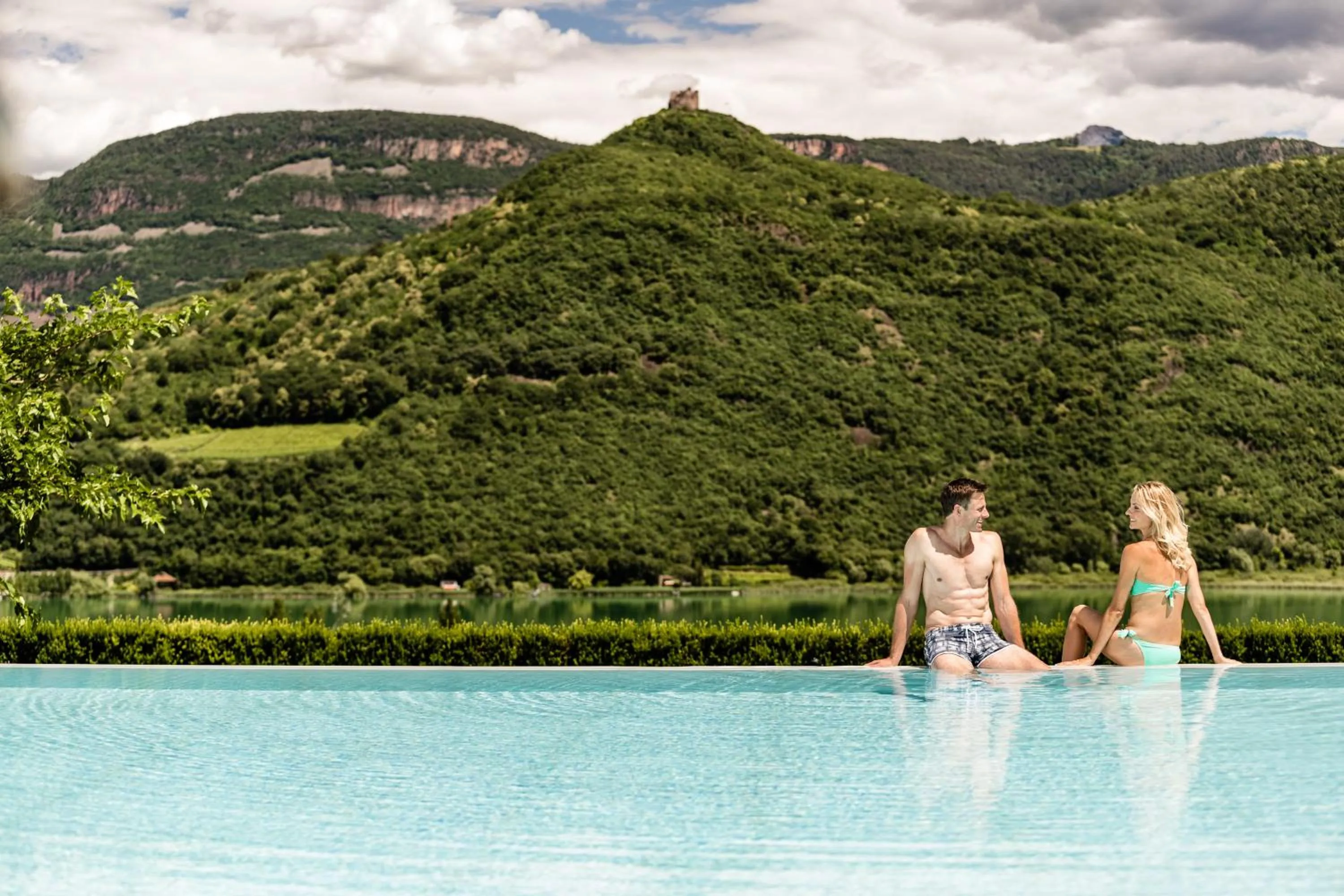 Swimming pool in Pension Hasslhof