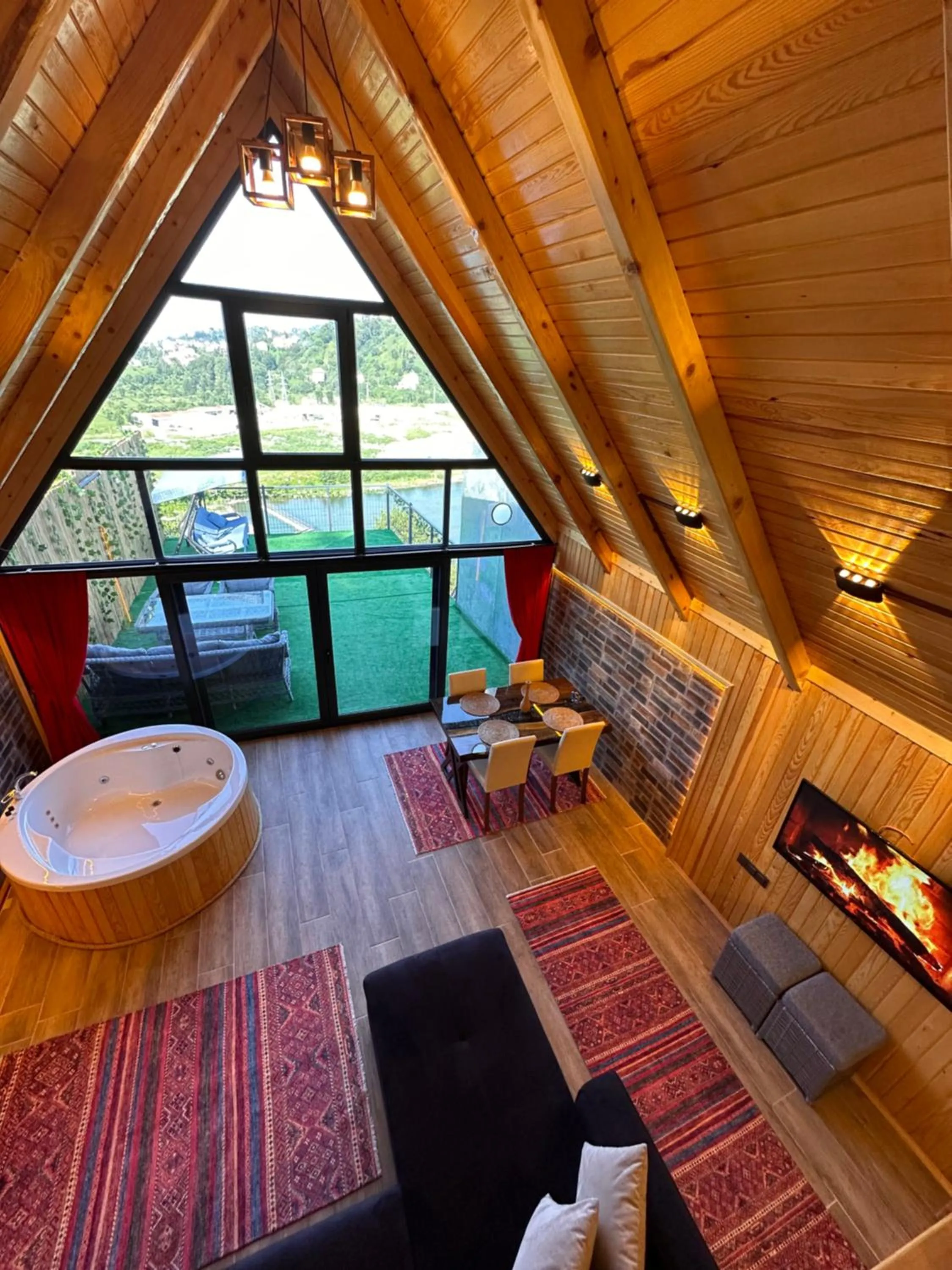 Balcony/Terrace in Aurora Suit Bungalov