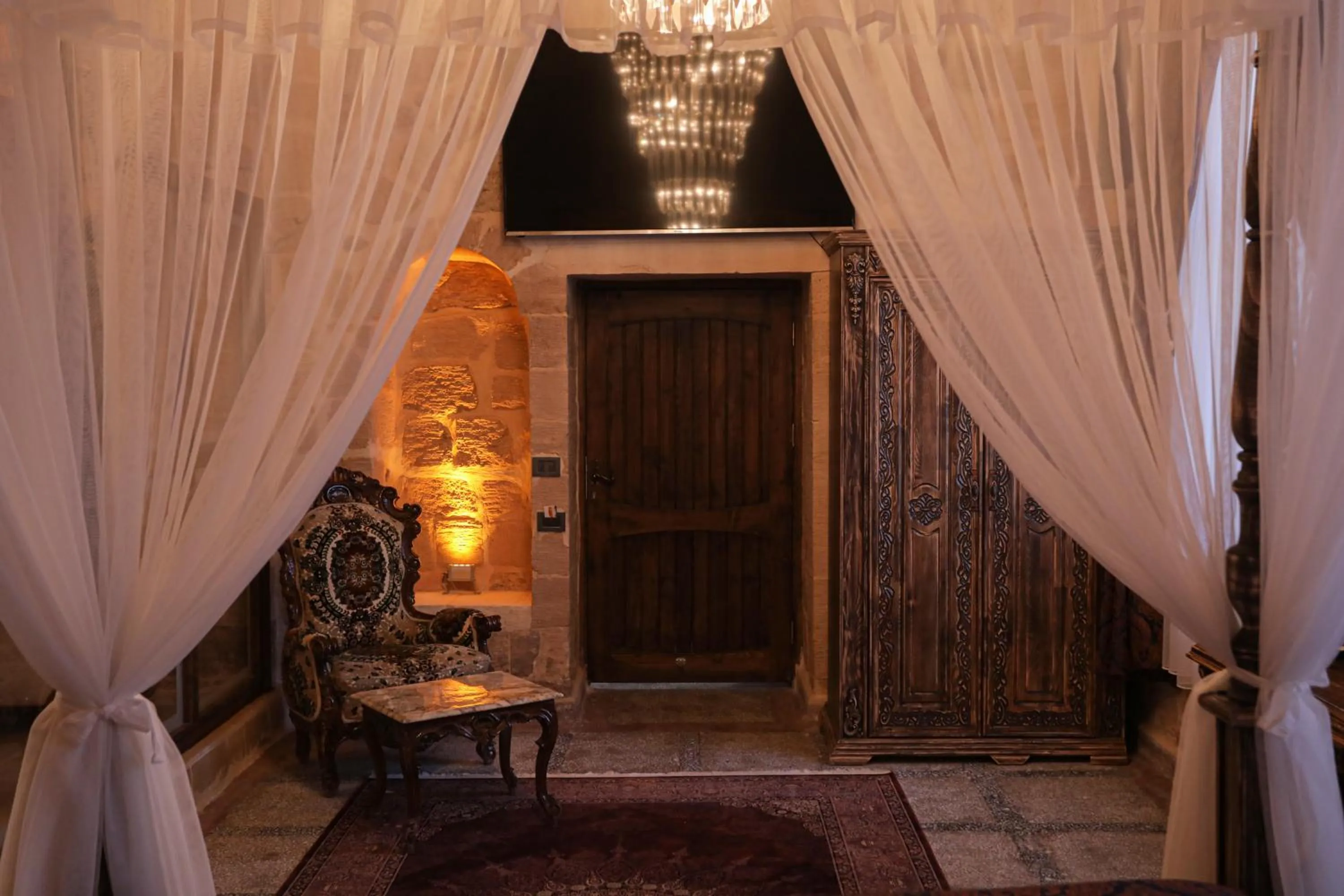 Seating area in Ankahan Konağı