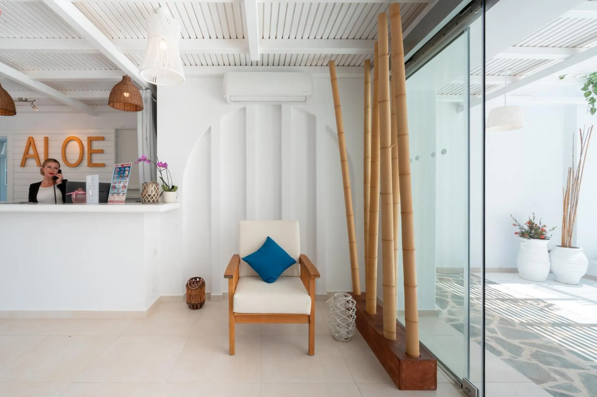 Lobby or reception in Aloe Hotel - Adults Only