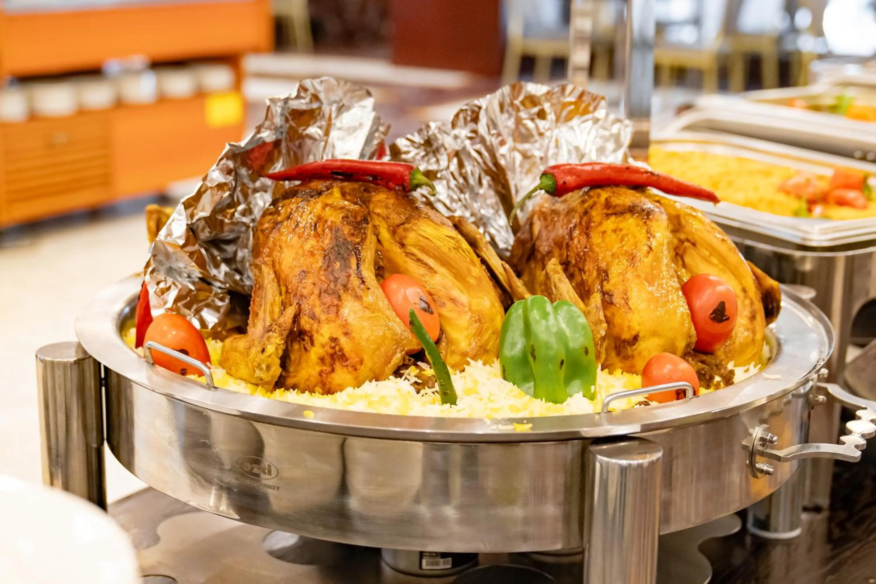 Food and drinks in Emaar Al Mektan Hotel