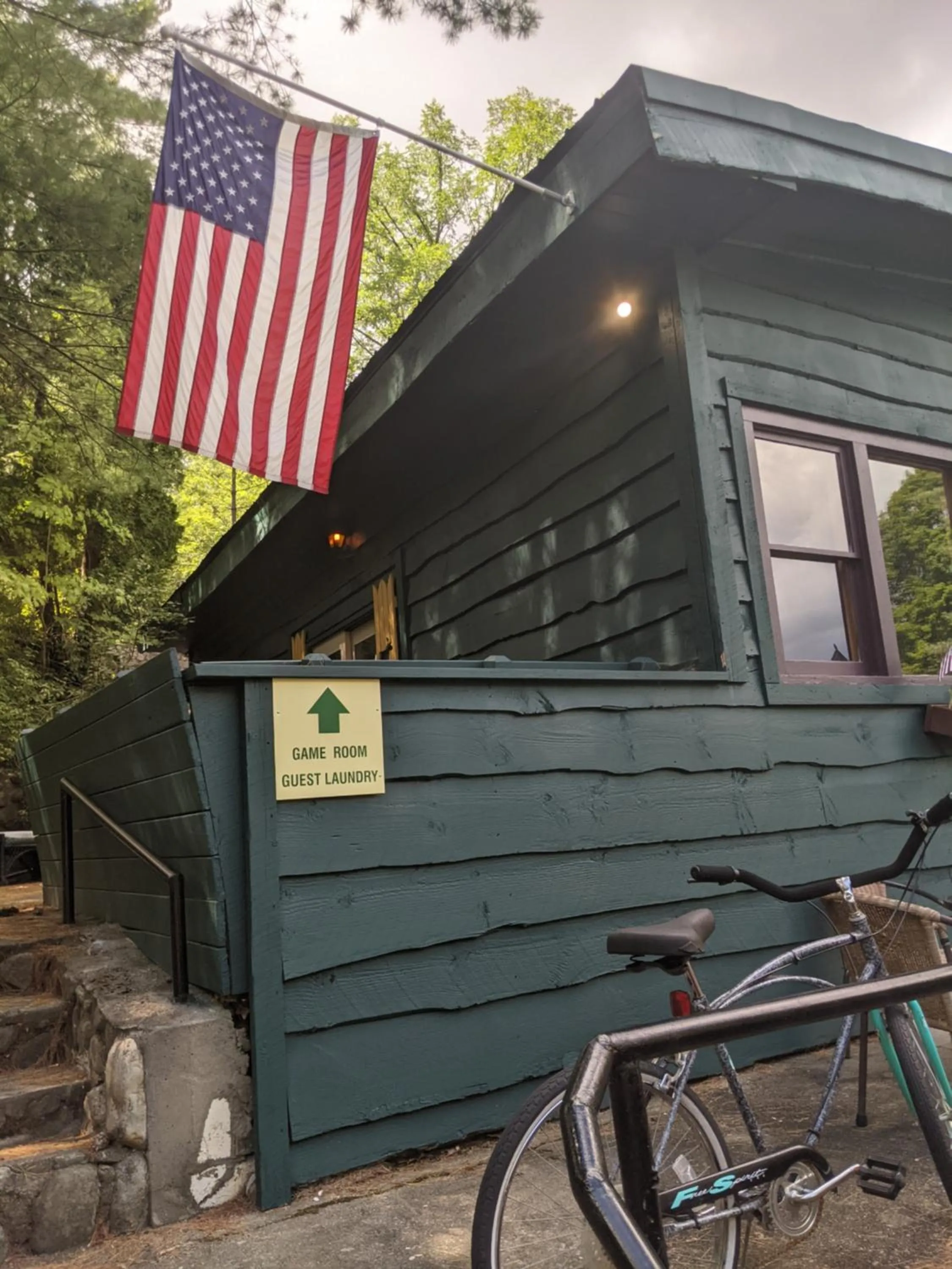Game Room in Adirondack Diamond Point Lodge