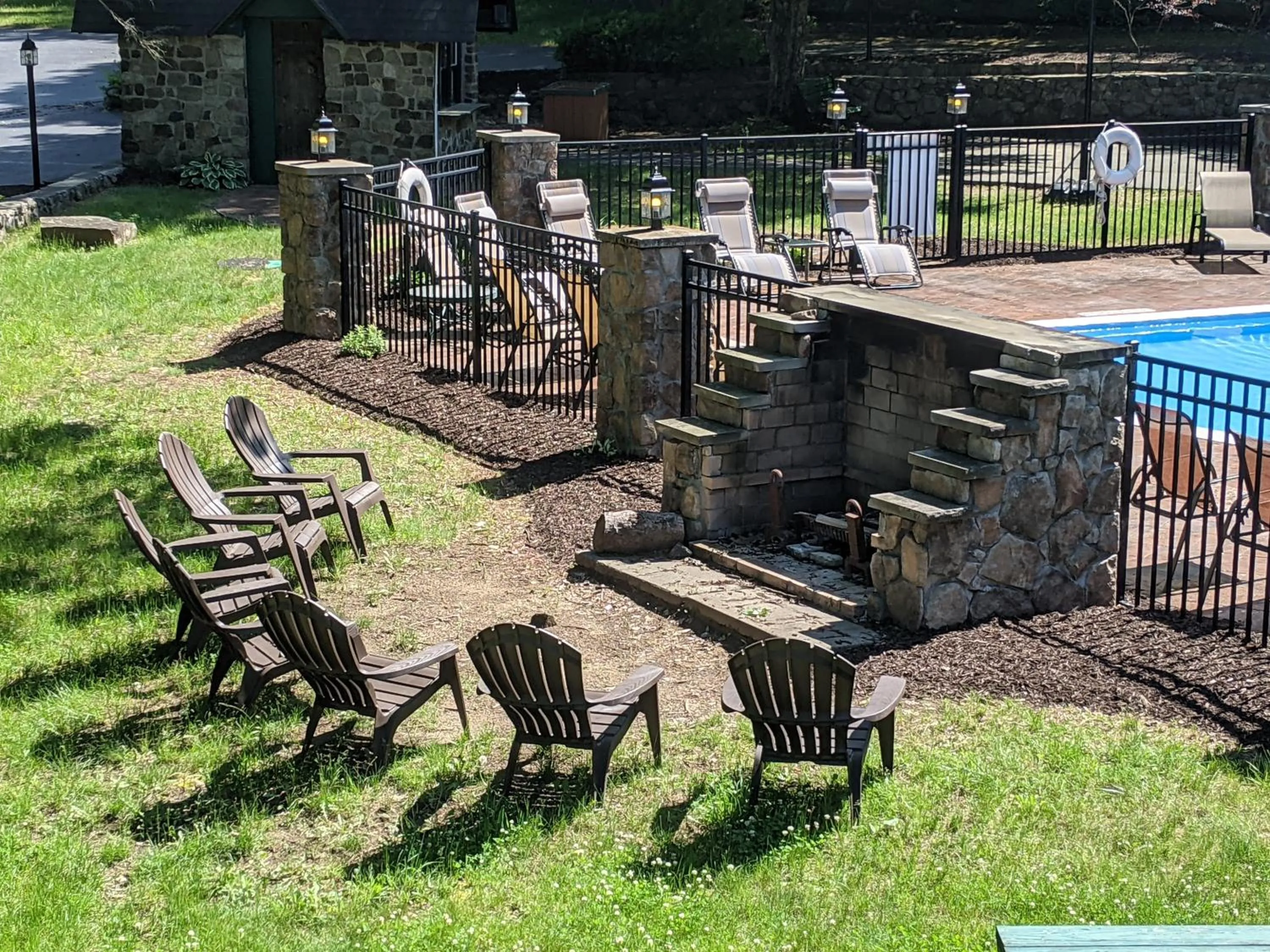 flat iron in Adirondack Diamond Point Lodge