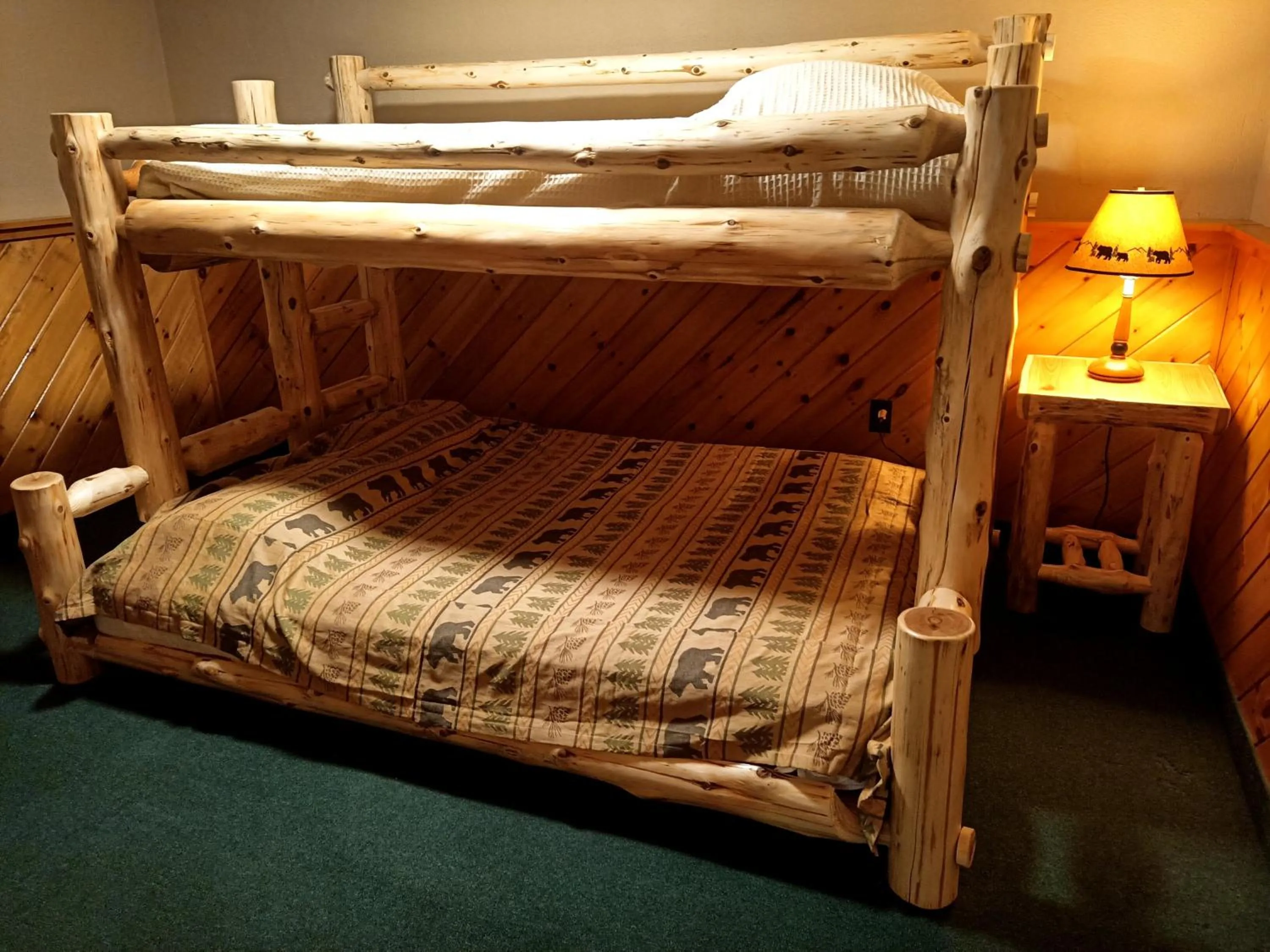 bunk bed, Bed in Adirondack Diamond Point Lodge