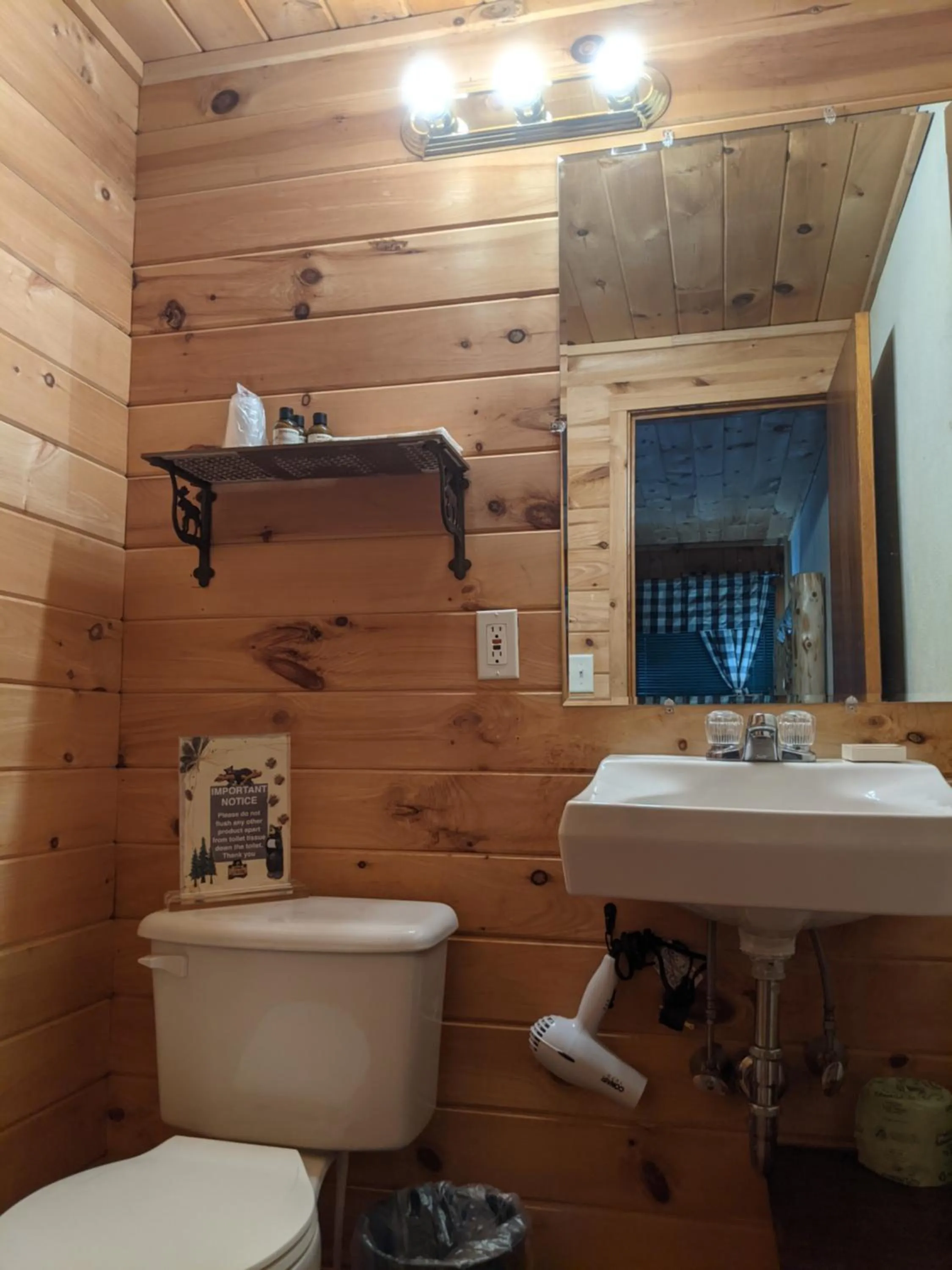 Bathroom in Adirondack Diamond Point Lodge