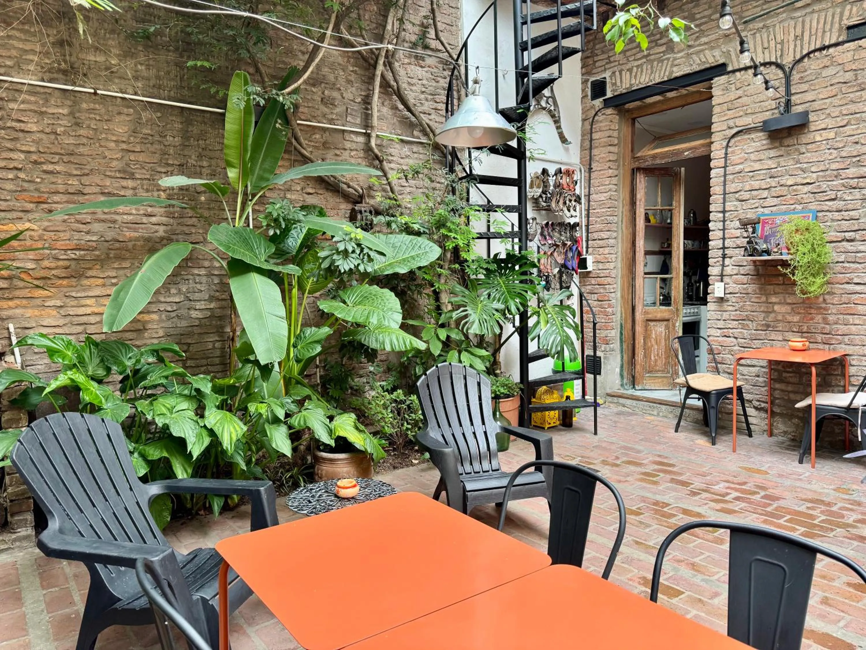 Patio in Lina's Tango Guesthouse