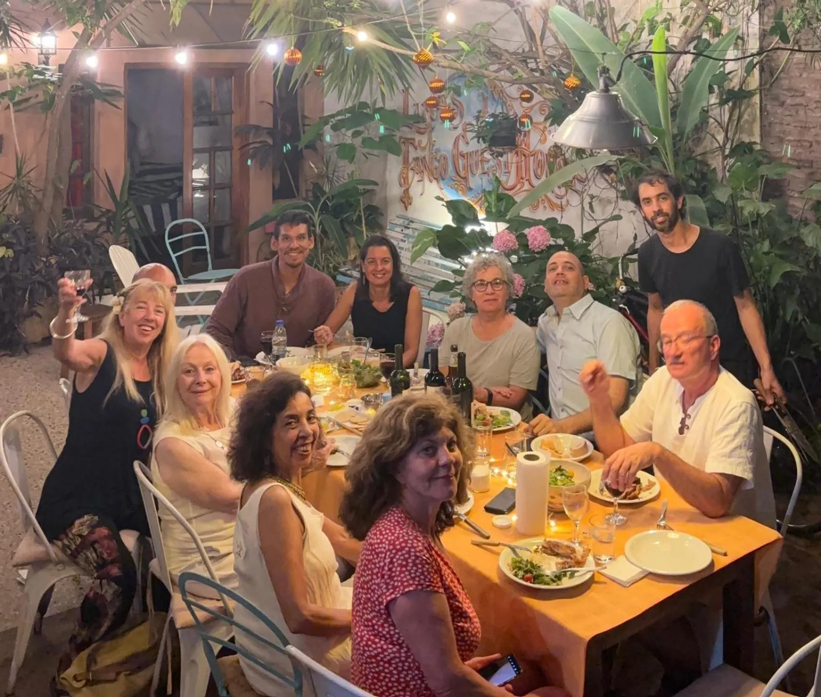 Patio in Lina's Tango Guesthouse