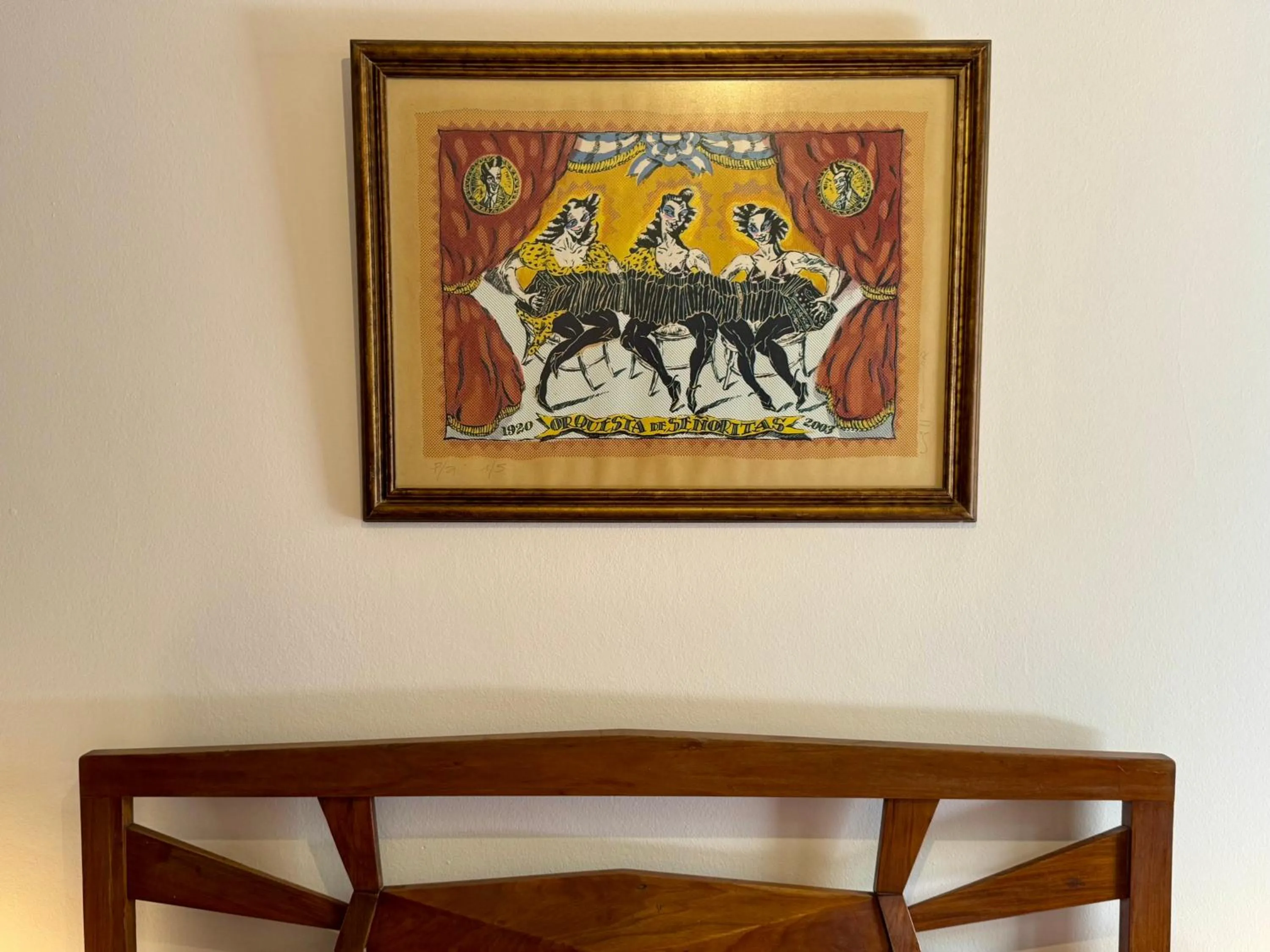 Decorative detail in Lina's Tango Guesthouse