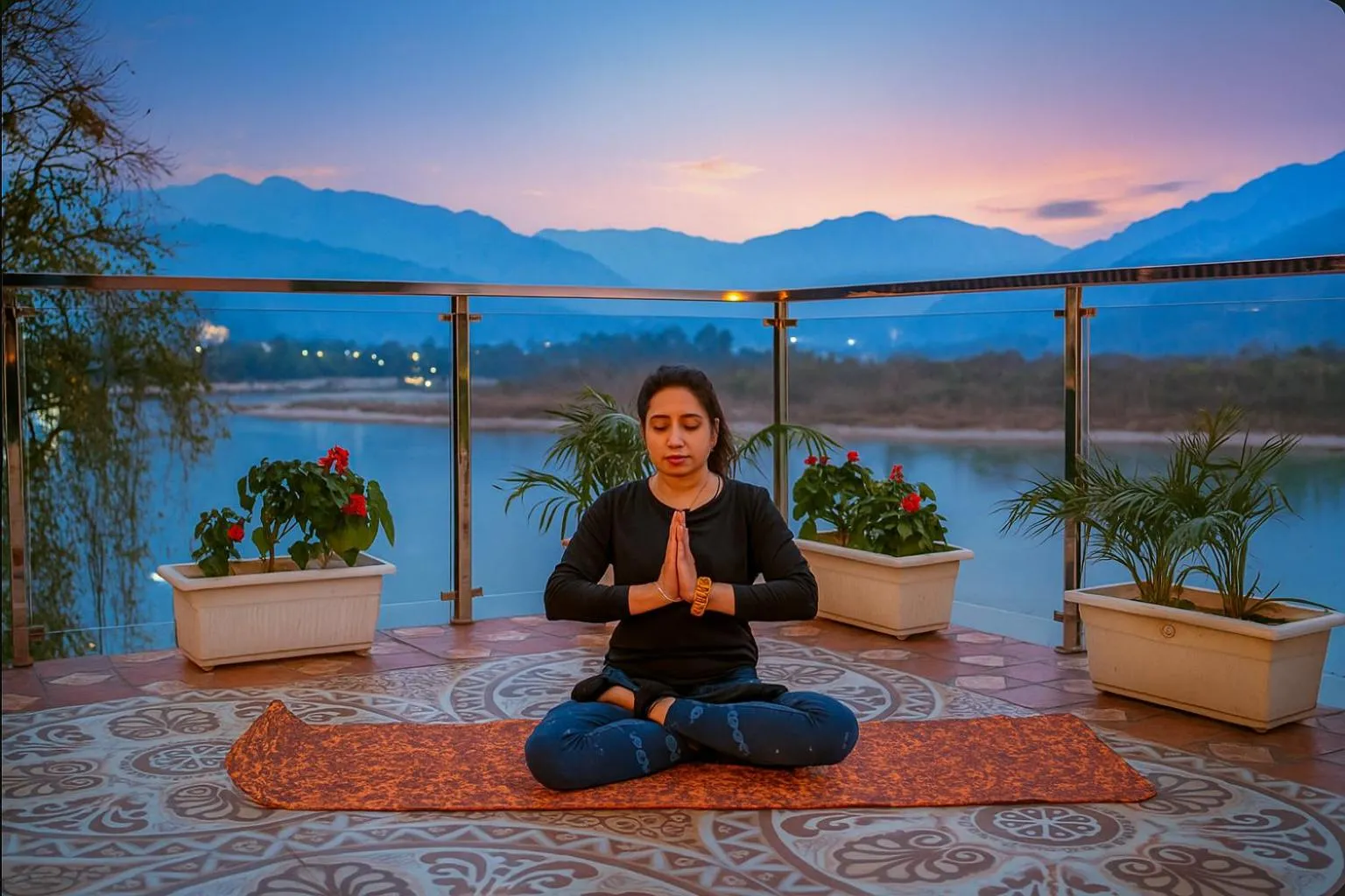 Spring in The Neeraj Naturecure - Ganga View