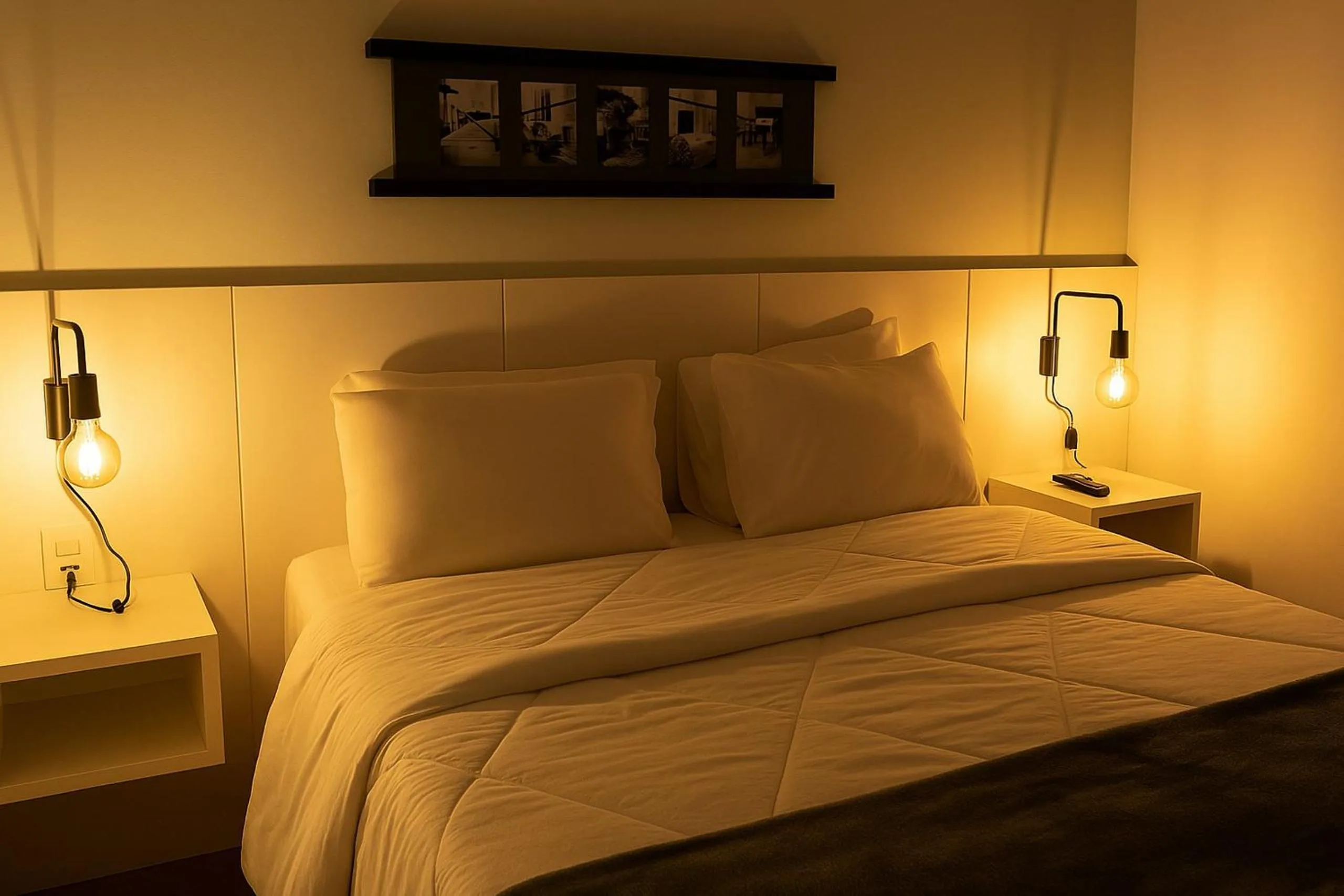 View (from property/room), Bed in Elegance Suítes Alvorada