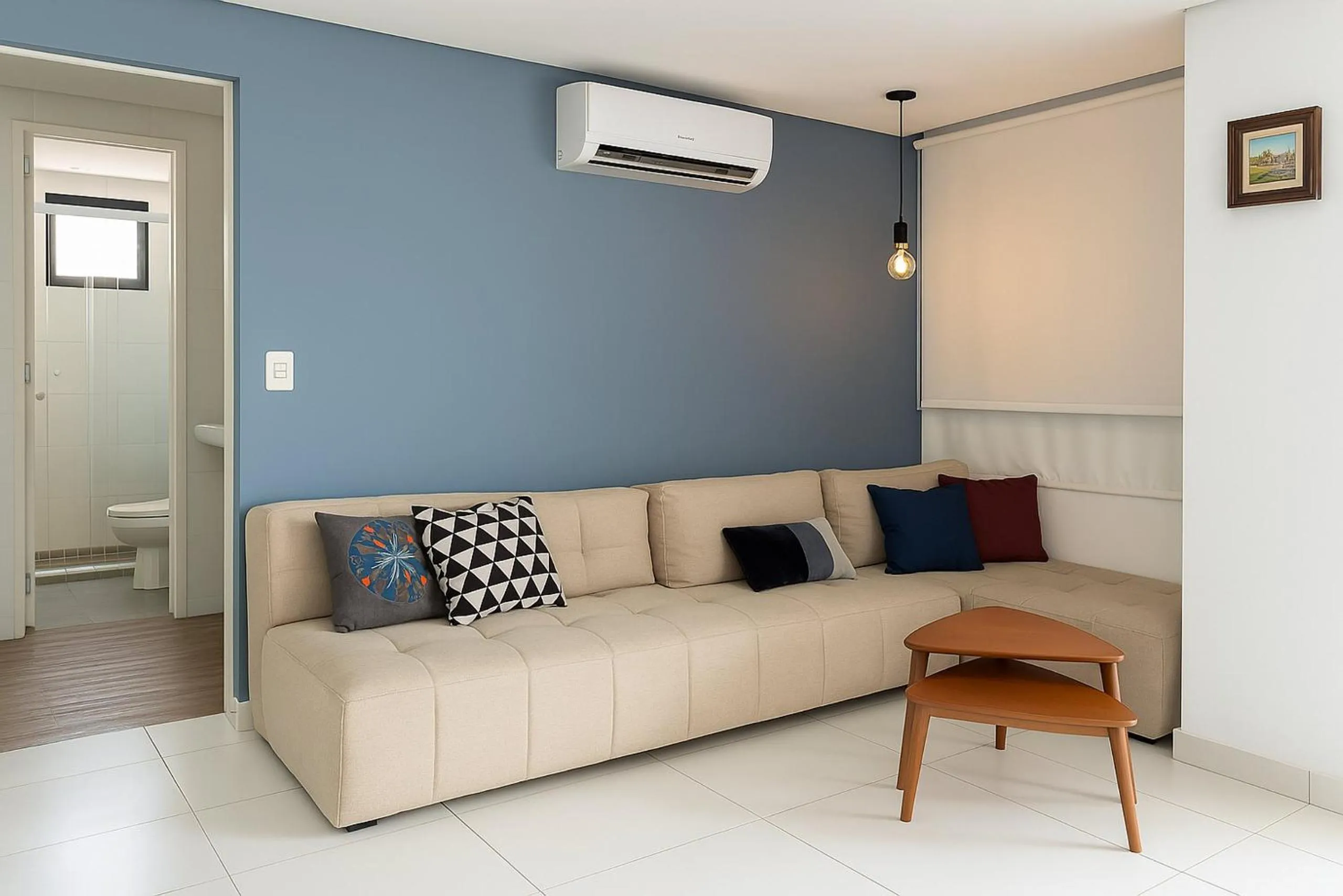 Living room in Elegance Suítes Alvorada