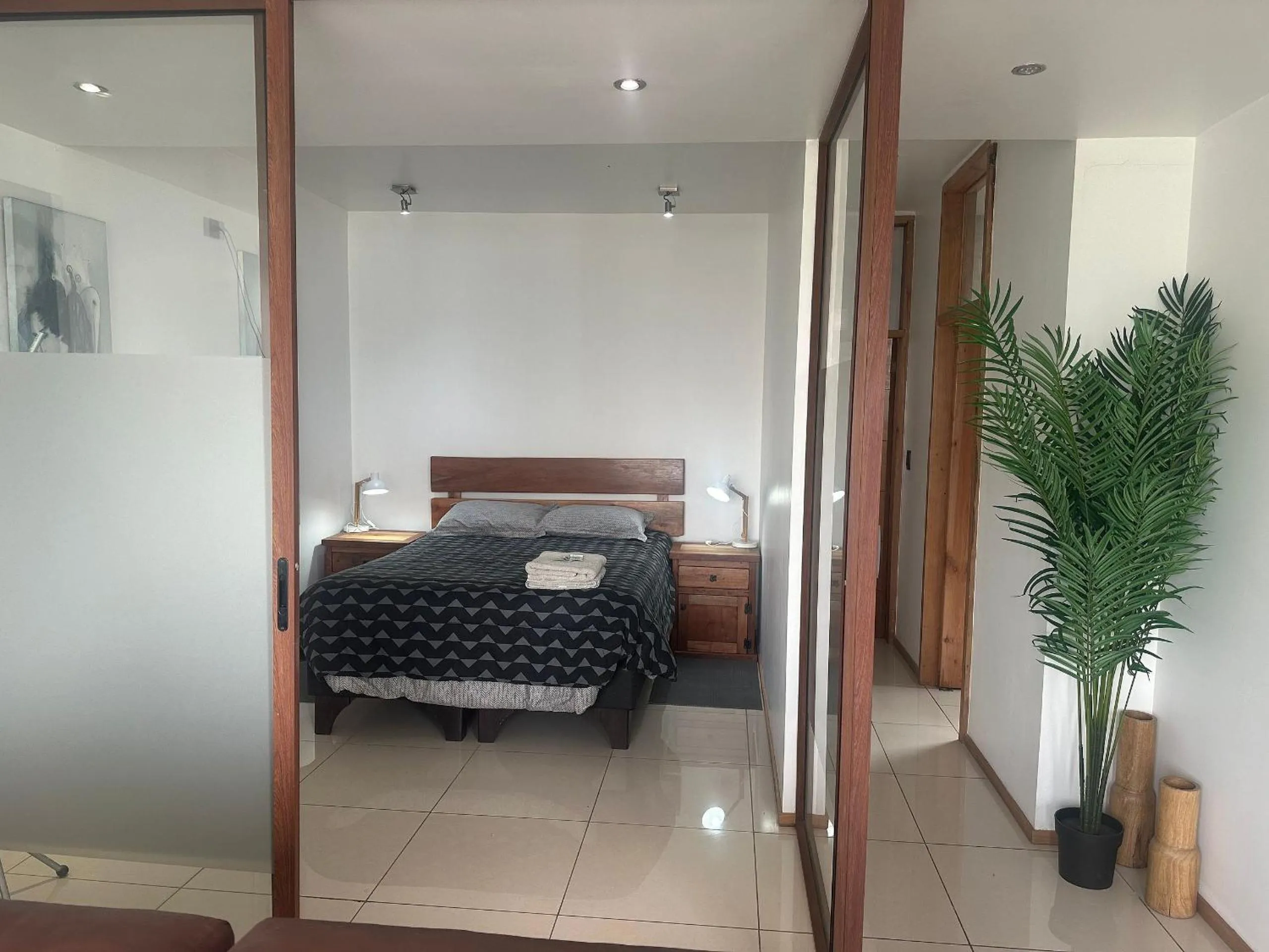 Bed in Hotel Inside Santiago, Diseñado para ti.