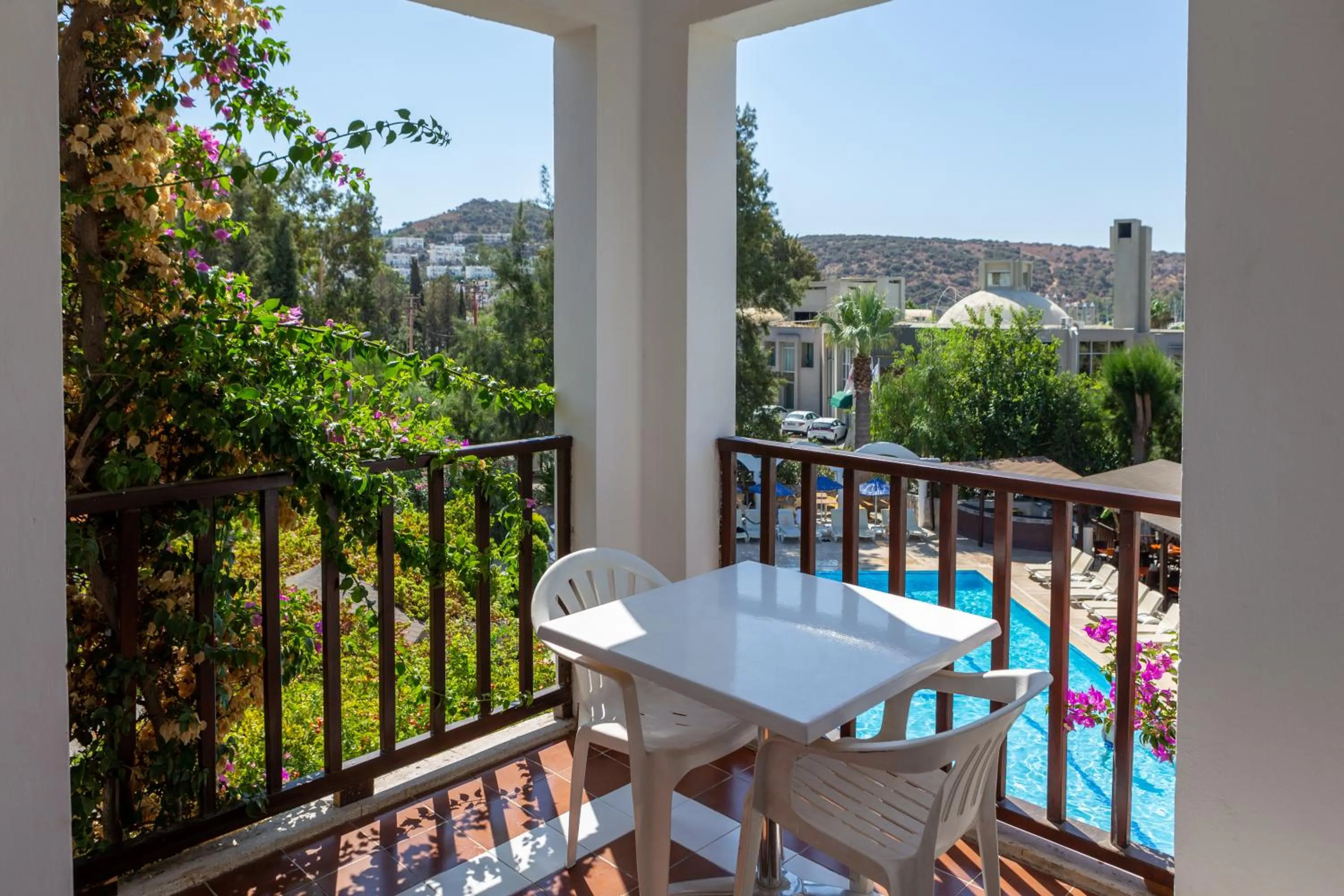 Balcony/Terrace in Natur Garden Hotel